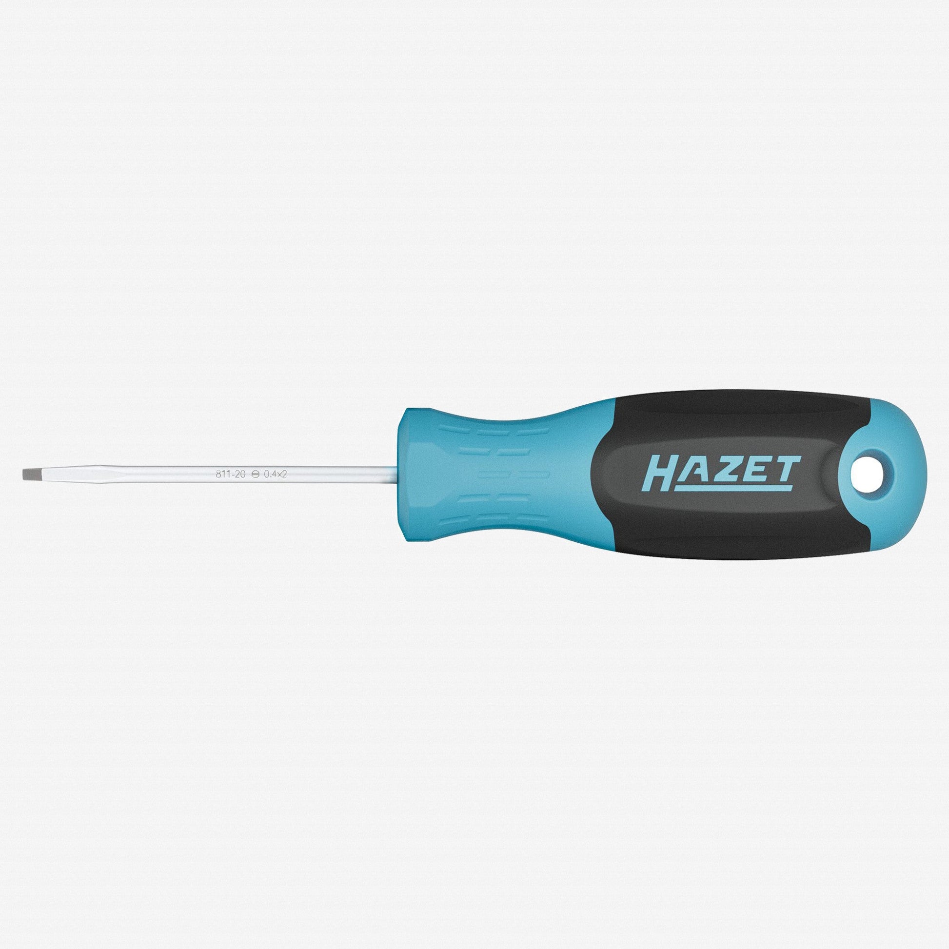 Hazet 811-20 Slotted Screwdriver with 3K Handle, 2.0 x 60 mm - HZ811-20 - KC Tool
