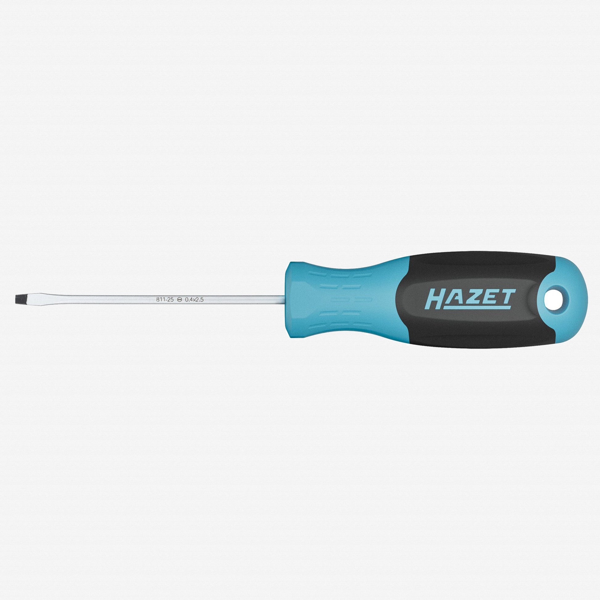 Hazet 811-25 Slotted Screwdriver with 3K Handle, 2.5 x 75 mm - HZ811-25 - KC Tool