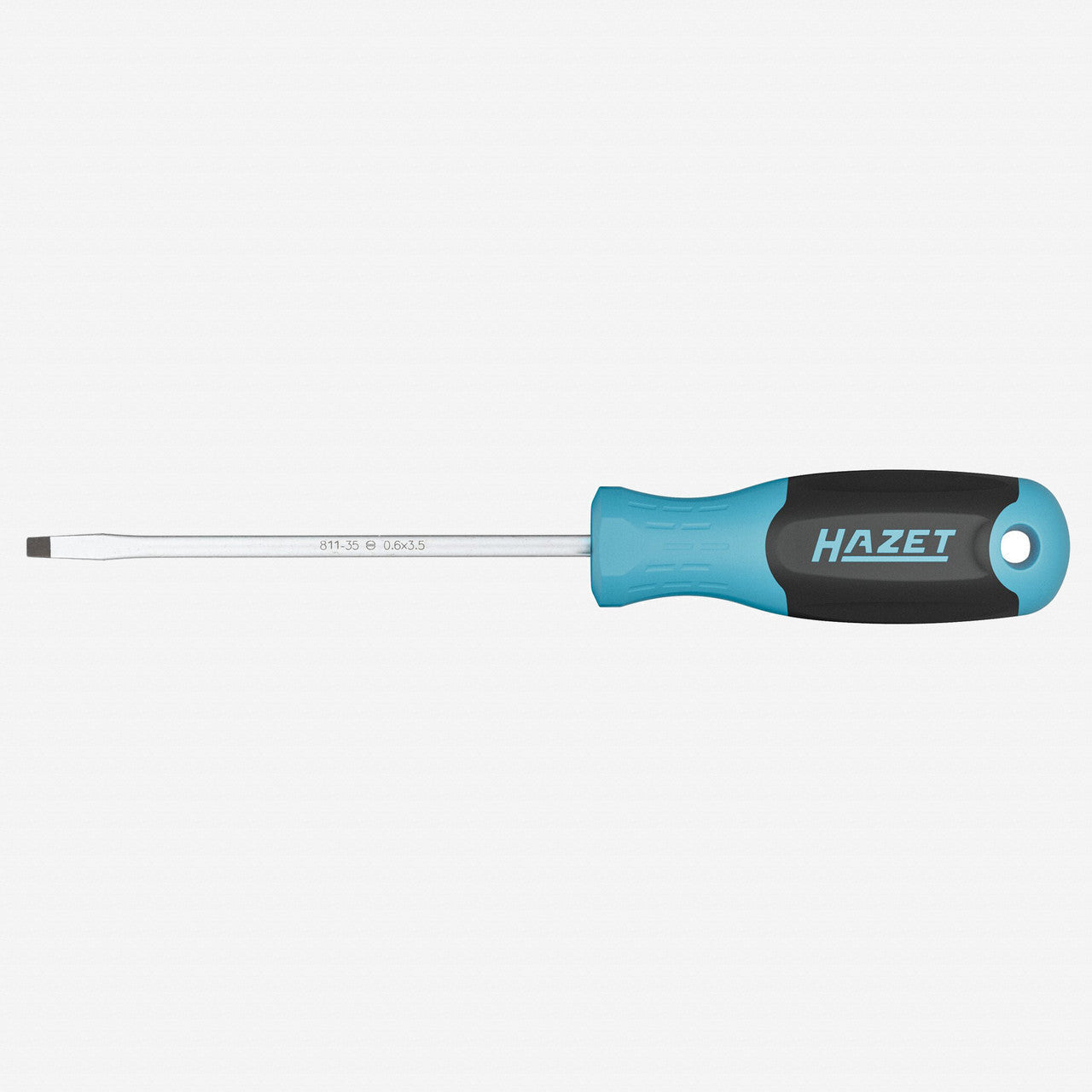 Hazet 811 - 35 Slotted Screwdriver with 3K Handle, 3.5 x 100 mm - HZ811-35 - KC Tool