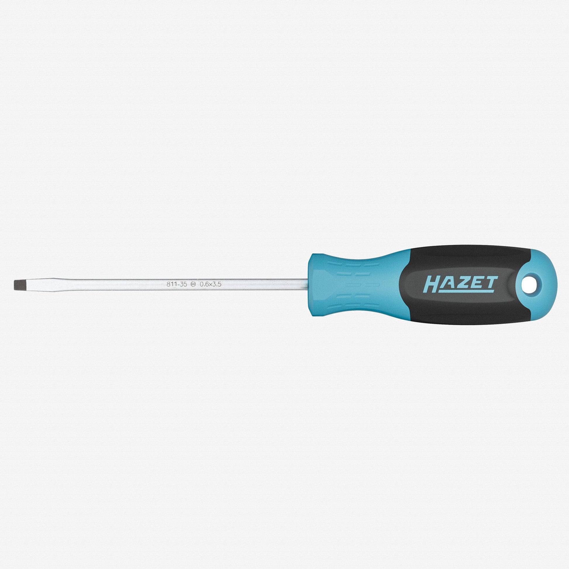 Hazet 811-35 Slotted Screwdriver with 3K Handle, 3.5 x 100 mm - HZ811-35 - KC Tool