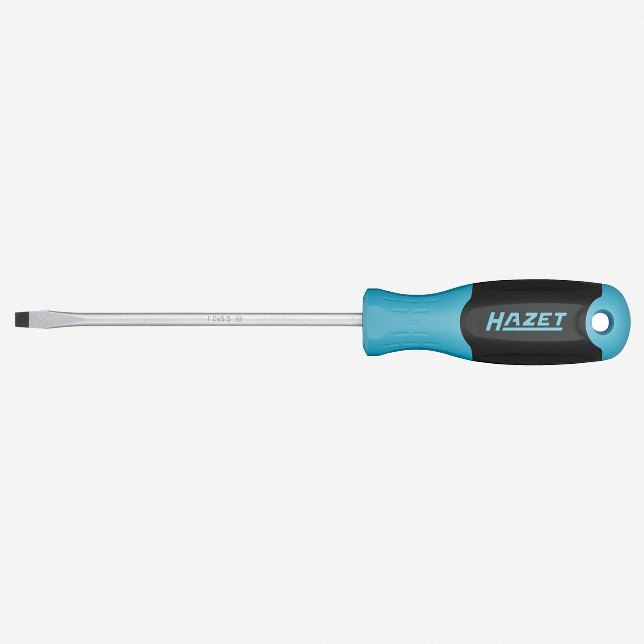 Hazet 811 - 55 Slotted Screwdriver with 3K Handle, 5.5 x 125 mm - HZ811-55 - KC Tool