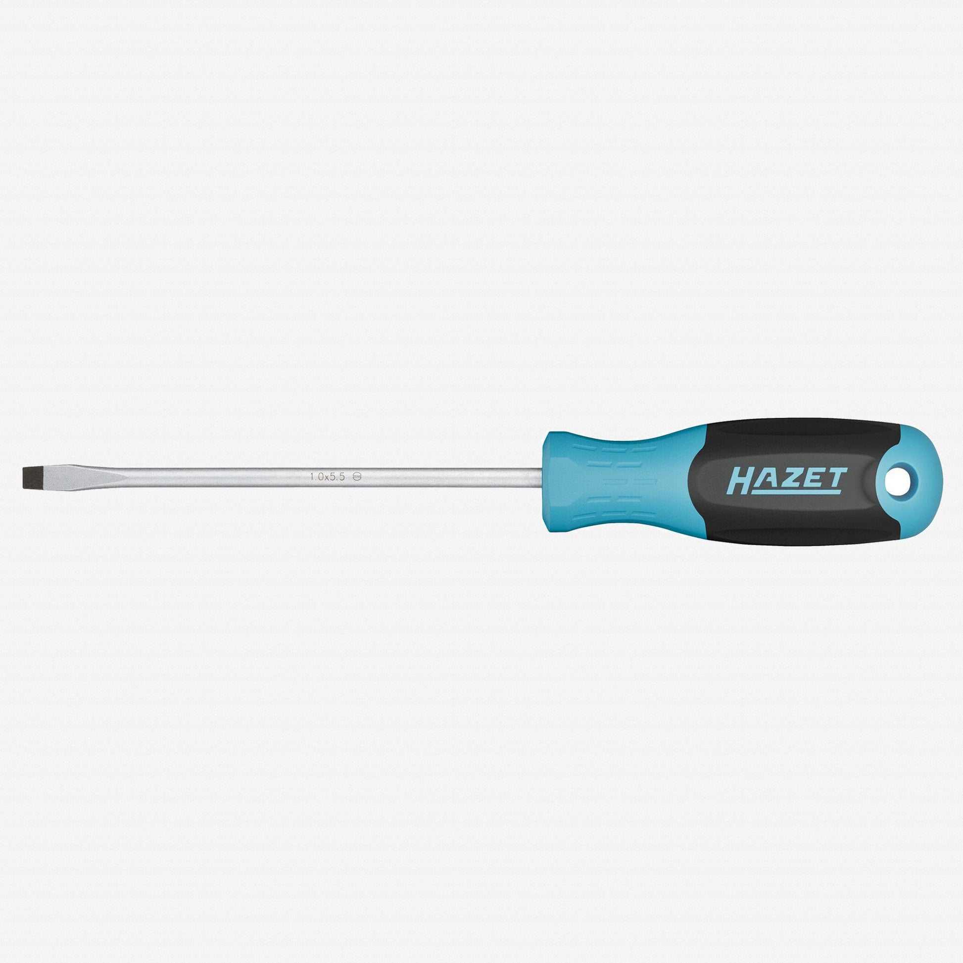 Hazet 811-55 Slotted Screwdriver with 3K Handle, 5.5 x 125 mm - HZ811-55 - KC Tool