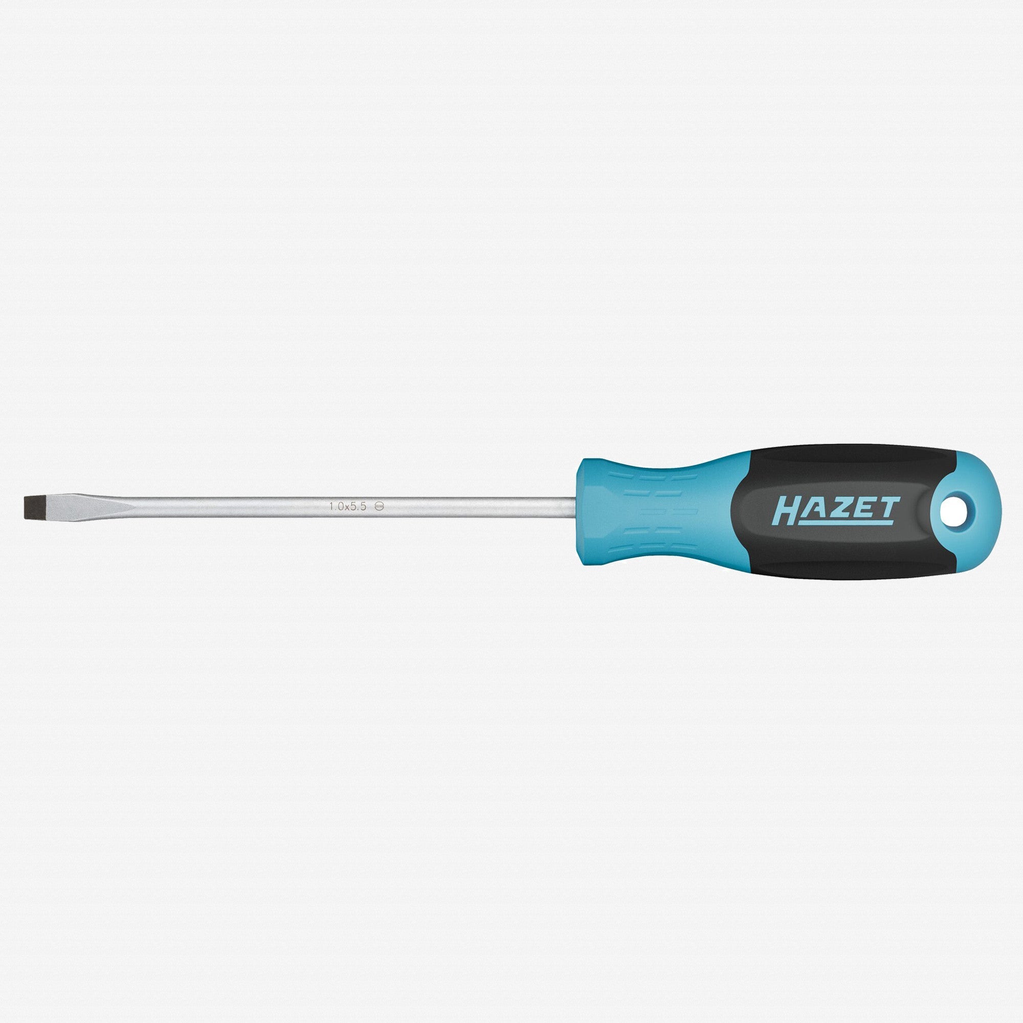 Hazet 811-55 Slotted Screwdriver with 3K Handle, 5.5 x 125 mm - HZ811-55 - KC Tool