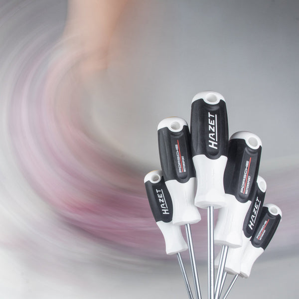 Hazet 811/6-PD Porsche Motorsport Screwdriver Set, 6 Pieces