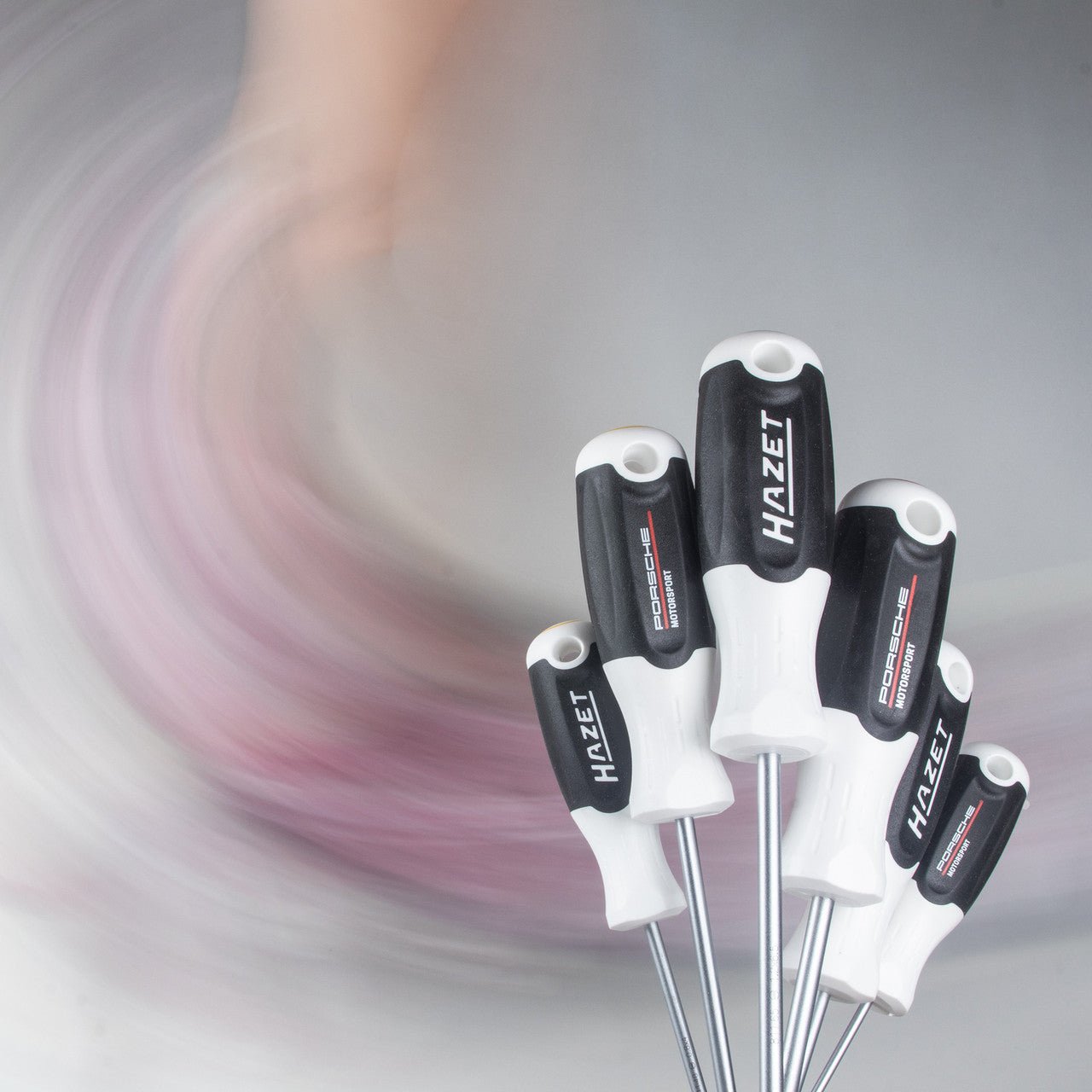 Hazet 811/6 - PD Porsche Motorsport Screwdriver Set, 6 Pieces - HZ811/6-PD - KC Tool