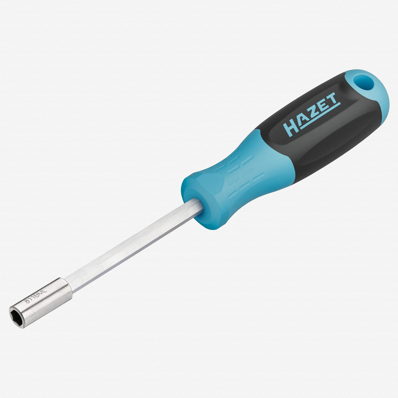 Hazet 811BML 1/4" Magnetic Bit Holding Screwdriver with 3K Handle, 205 mm - HZ811BML - KC Tool