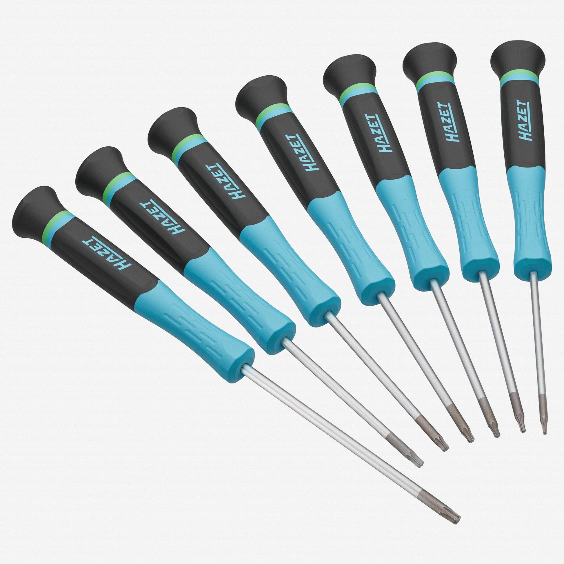 Hazet 811EL-T/7 TORX® Electronic Precision Screwdriver Set with 3K Handles, 7 Pieces - HZ811EL-T/7 - KC Tool