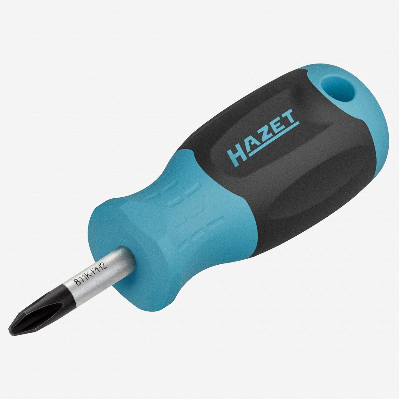 Hazet 811K - PH2 Stubby Phillips 2 Screwdriver, 25 mm - HZ811K-PH2 - KC Tool