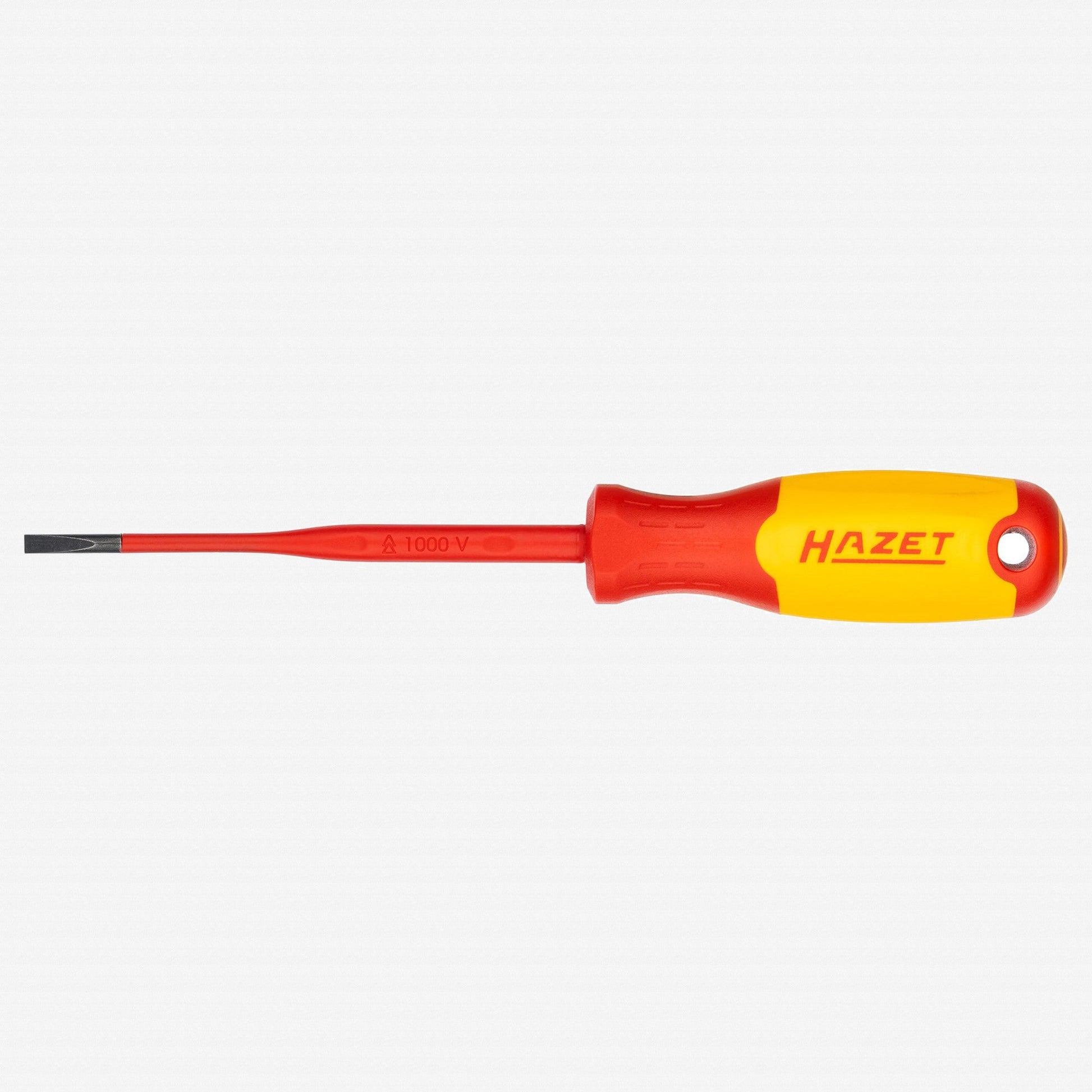 Hazet 811KV-35 0.6 x 3.5 x 100 mm Insulated Slotted Screwdriver - HZ811KV-35 - KC Tool