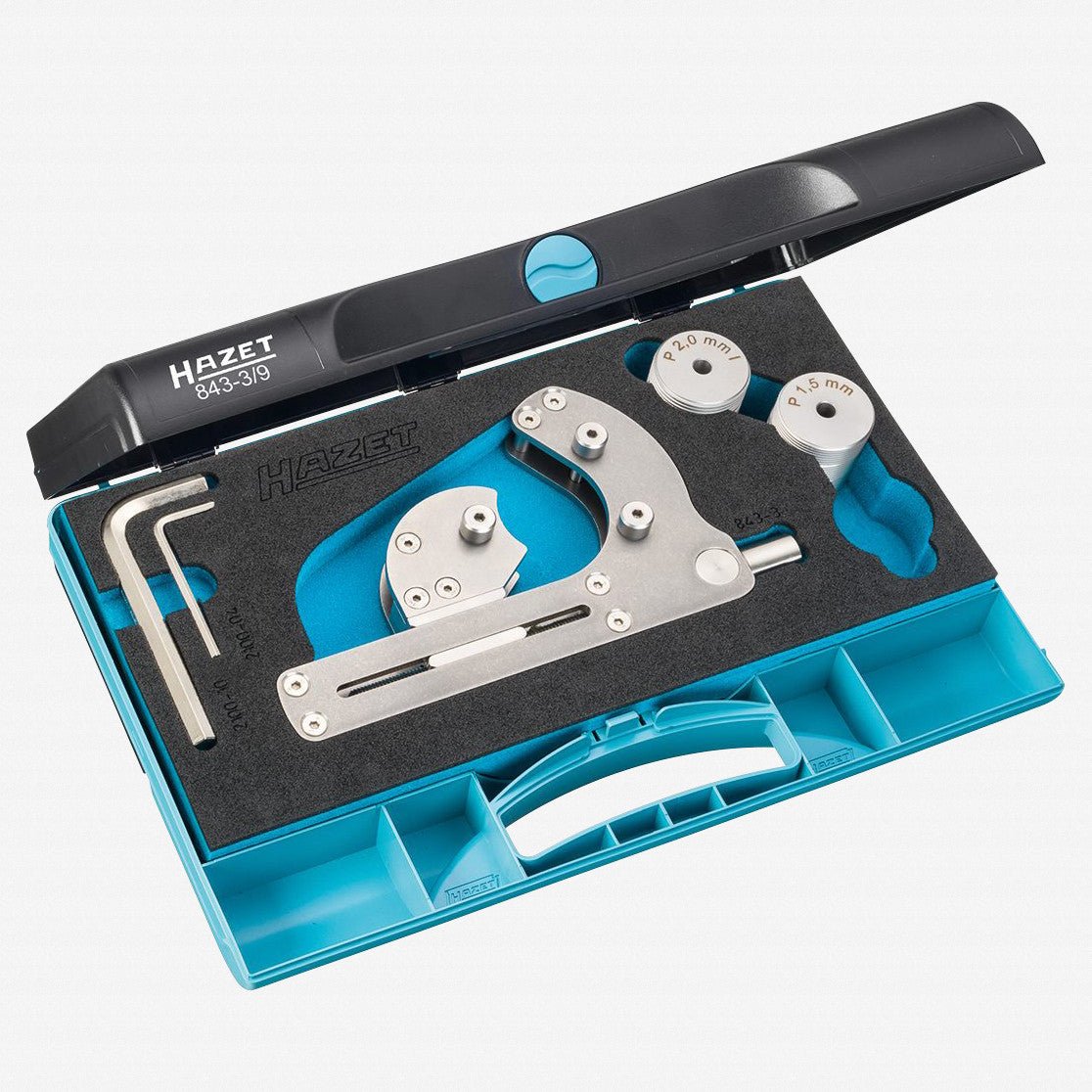 Hazet 843-3/9 Thread roll set - HZ843-3/9 - KC Tool