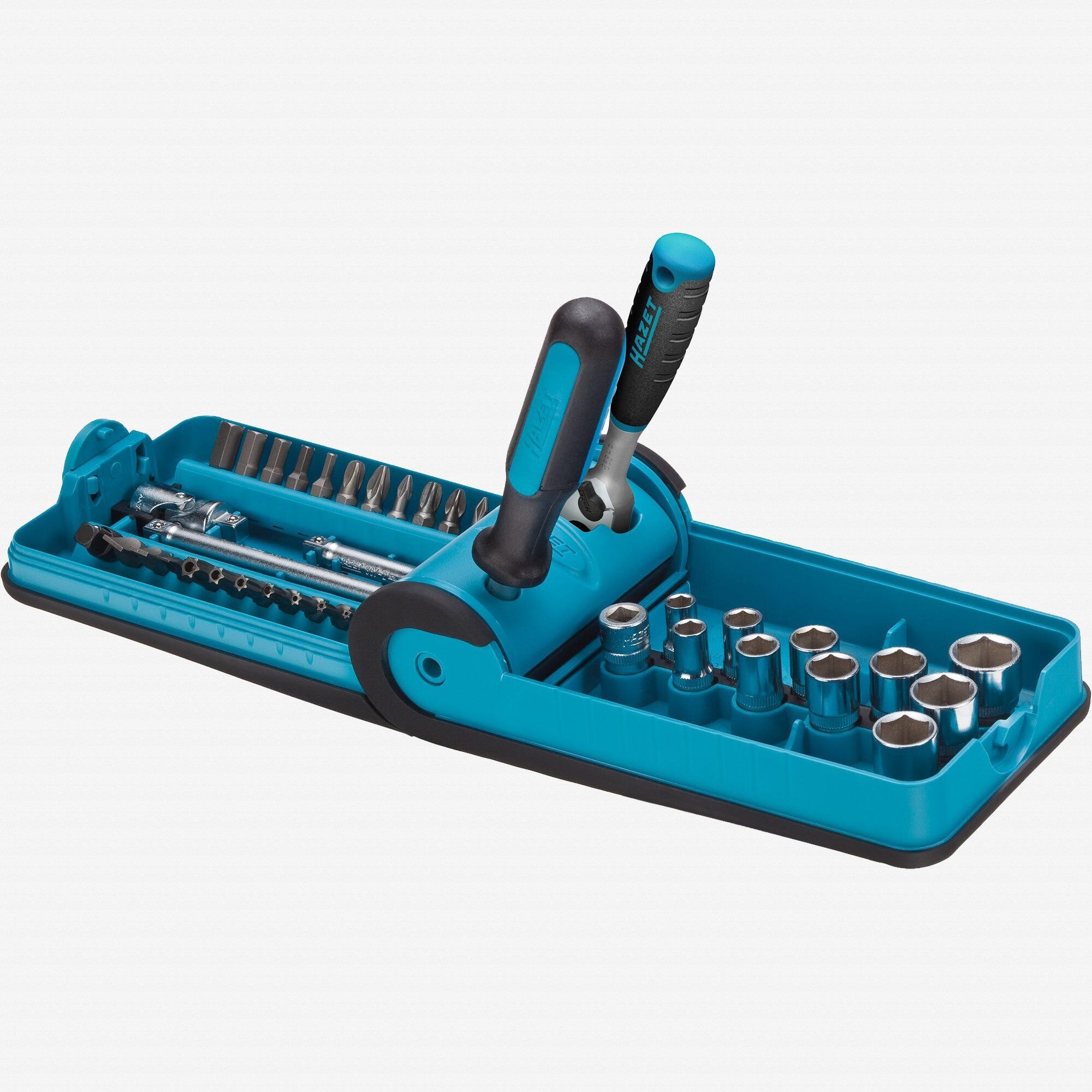 Hazet 856-1HP HiPer 1/4" Socket Set with SmartCase, 38 Pieces - HZ856-1HP - KC Tool