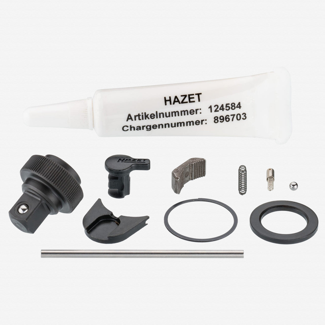 Hazet 863HP/11 Ratchet Rebuild Kit for 1/4" Drive HiPer Ratchets and Torque Wrenches - HZ863HP/11 - KC Tool