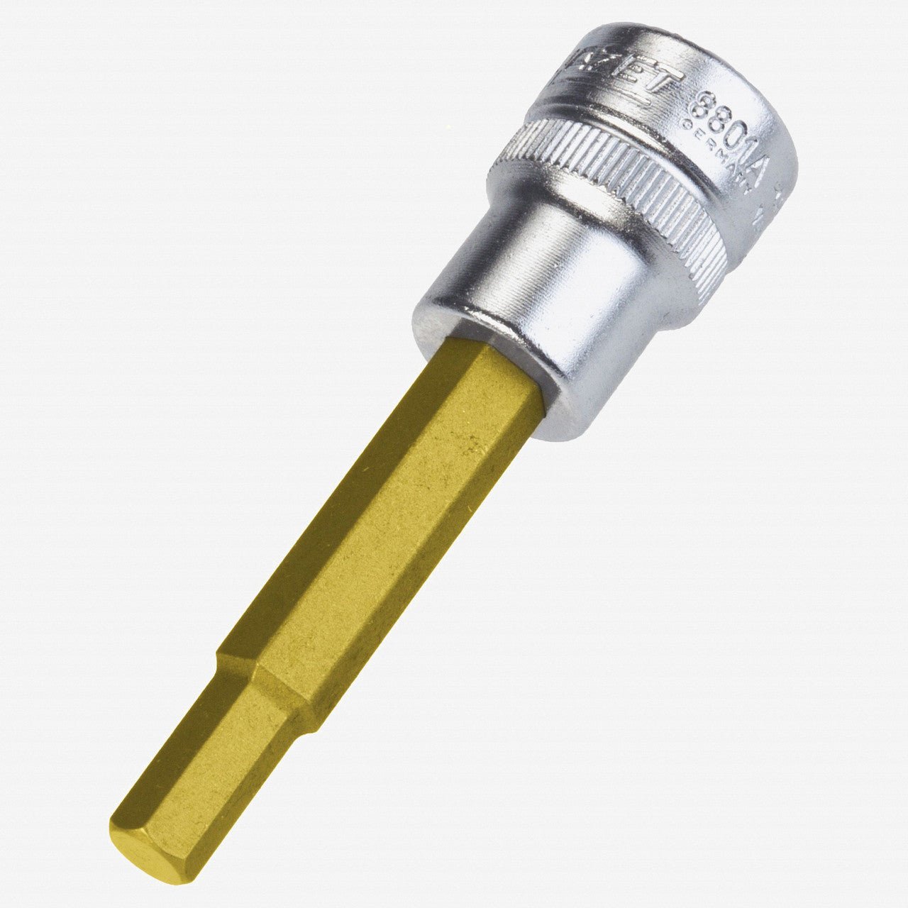 Hazet 8801A - 1/4 1/4" Hex Titanium - Nitride Bit Socket 3/8" - HZ8801A-1/4 - KC Tool