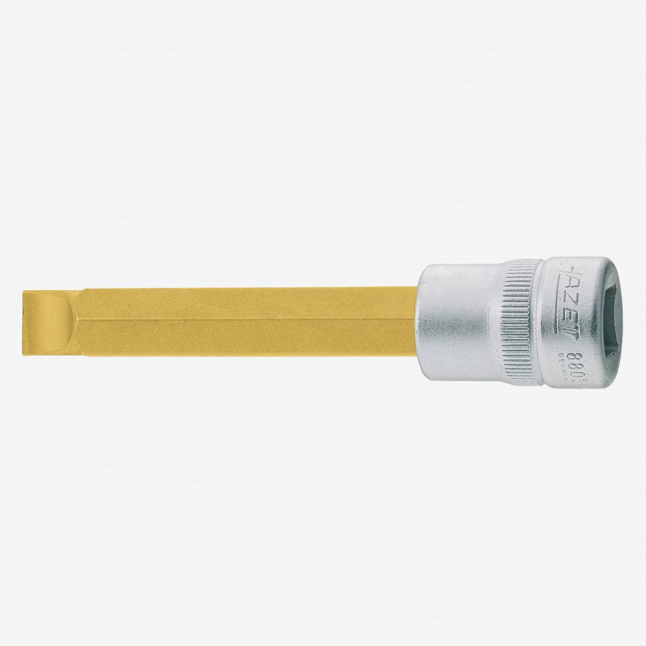 Hazet 8803 - 1X5.5 5.5mm Slotted Titanium - Nitride Socket 3/8" - HZ8803-1X5.5 - KC Tool