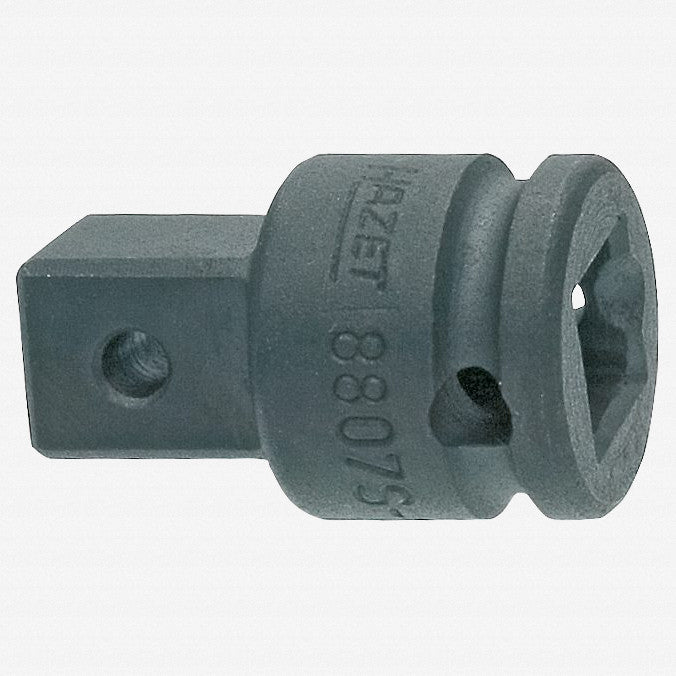Hazet 8807S-1 3/8" to 1/2" Impact adaptor - HZ8807S-1 - KC Tool