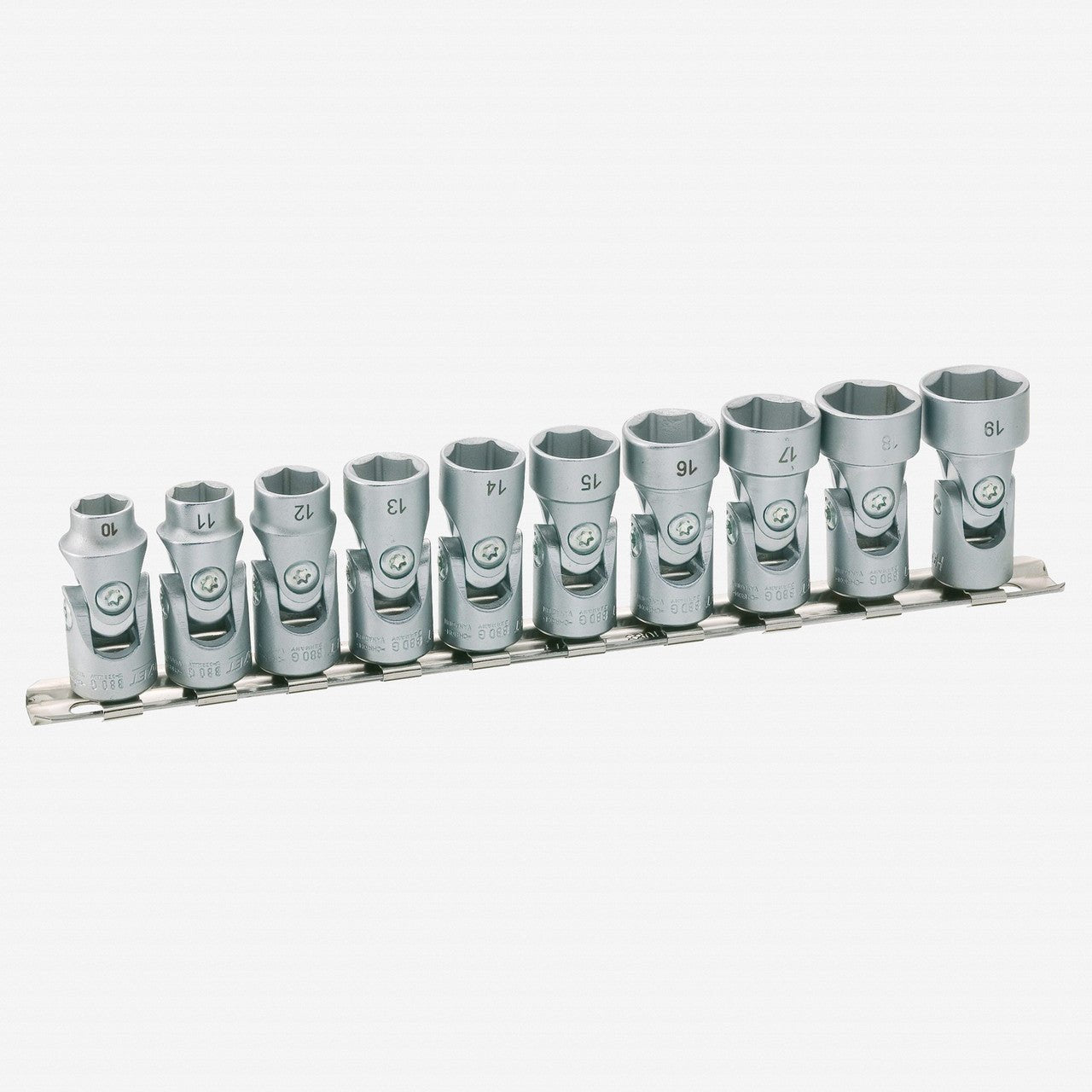Hazet 880G/10H 10 Pc Joint socket set (6 - point) 3/8" Drive - HZ880G/10H - KC Tool