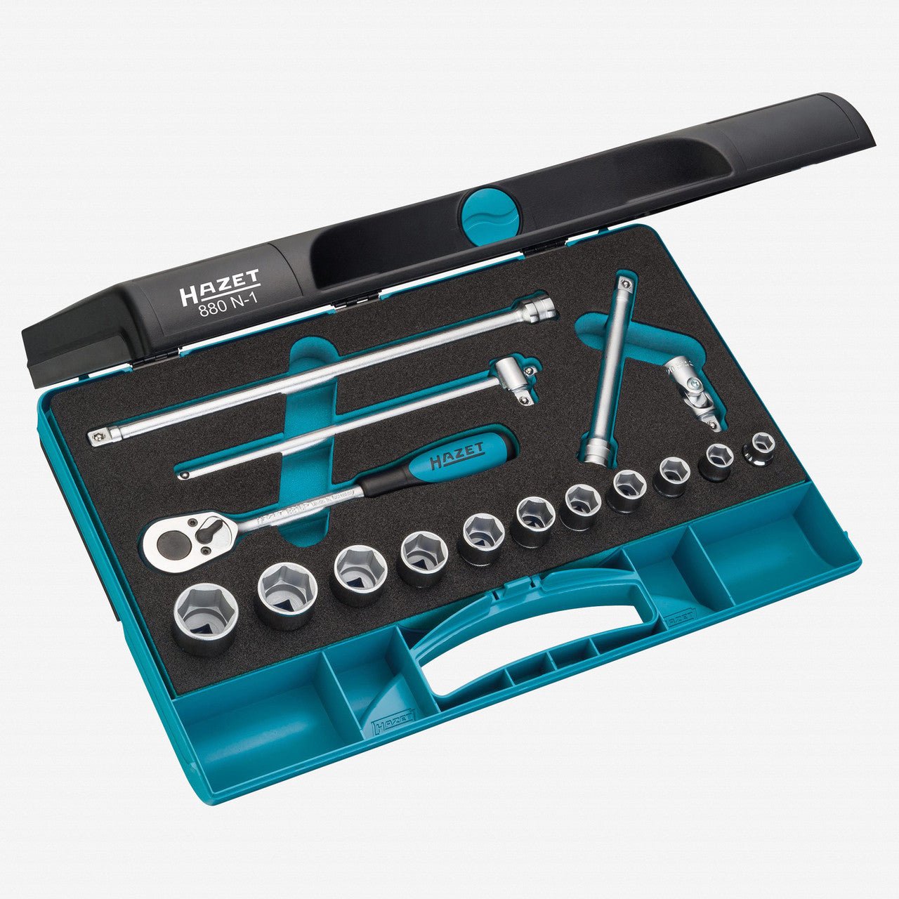 Hazet 880N - 1 16 Pc 3/8" Socket Set - HZ880N-1 - KC Tool