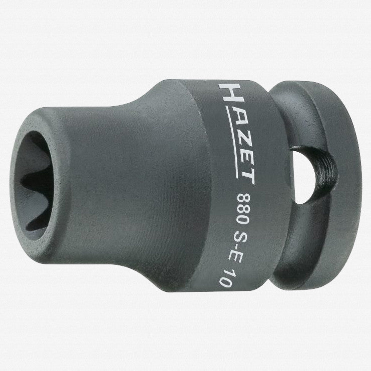 Hazet 880S-E12 External TORX® Impact Socket, 3/8" Drive, Size E12 - HZ880S-E12 - KC Tool