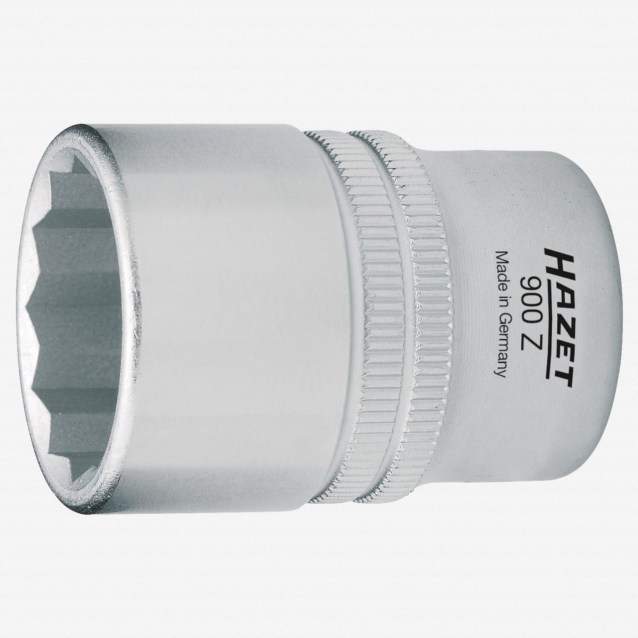 Hazet 900AZ - 1.1/8 Socket (12 - point) 1 - 1/8" x 1/2" - HZ900AZ-1.1/8 - KC Tool