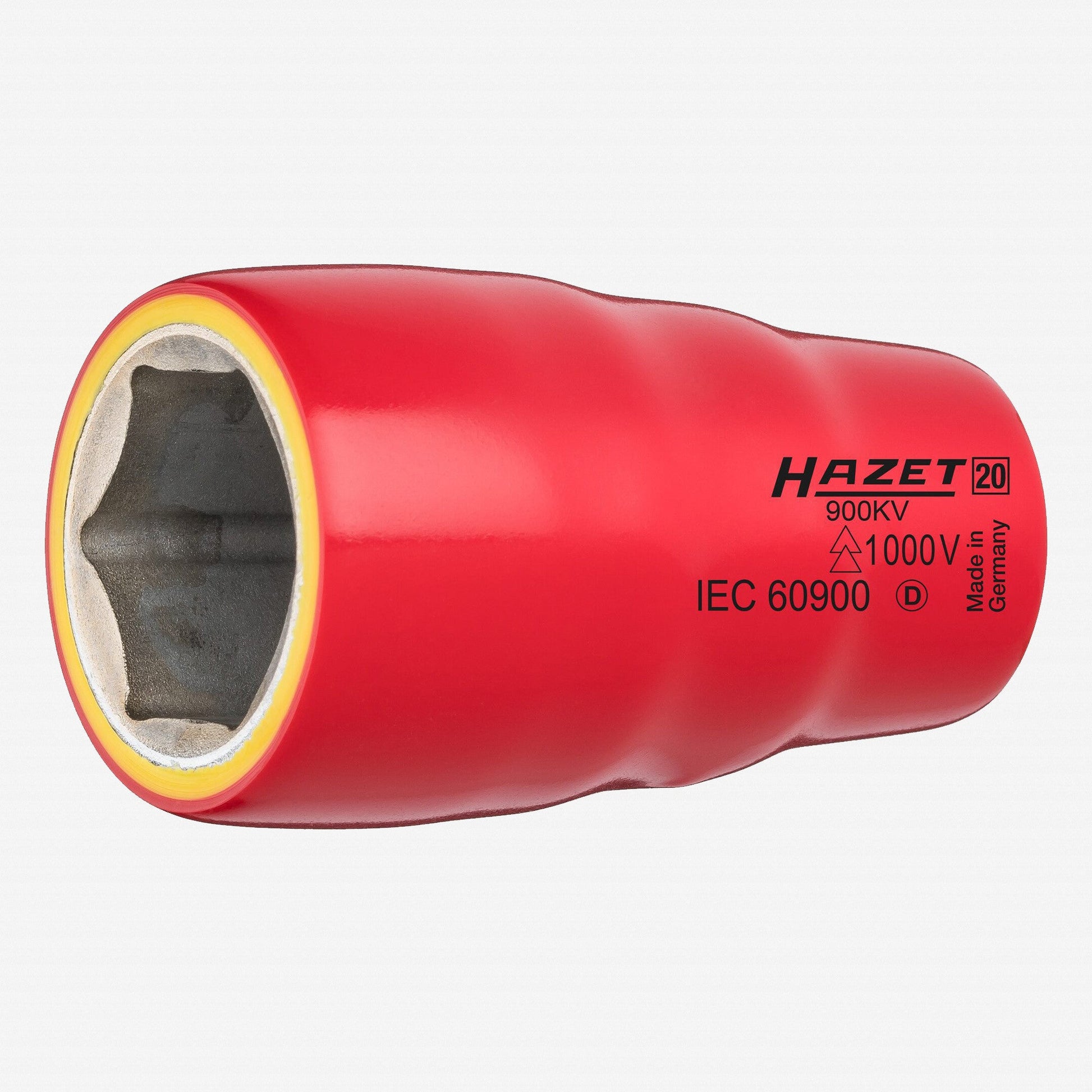 Hazet 900KV Insulated 1/2" Metric Socket, 27mm - HZ900KV-27 - KC Tool