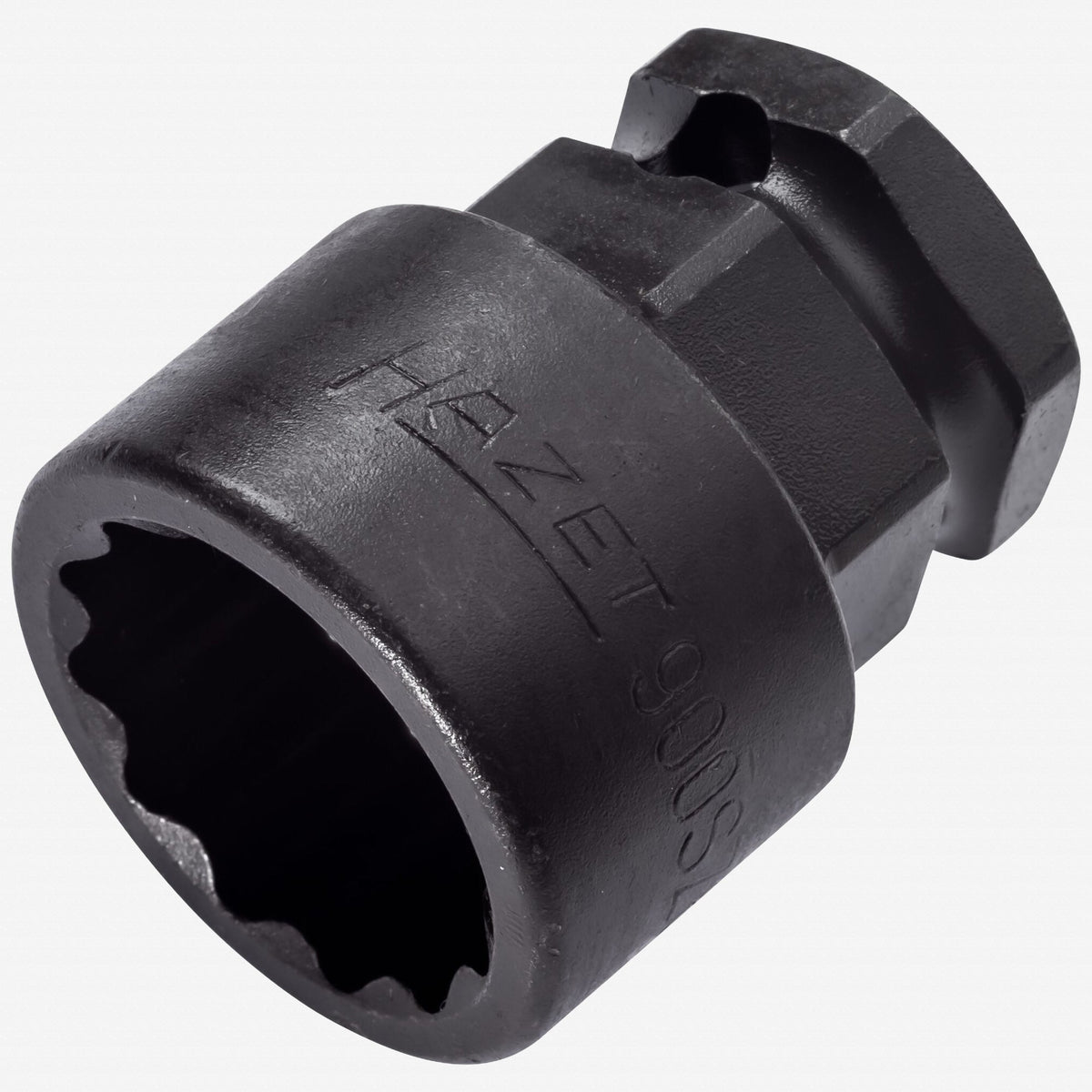 Hazet 900SZ6-30 30 mm Outside Hex Impact Socket, 1/2" Drive, 24 mm Outside Hex Drive, 12 Point - HZ900SZ6-30 - KC Tool
