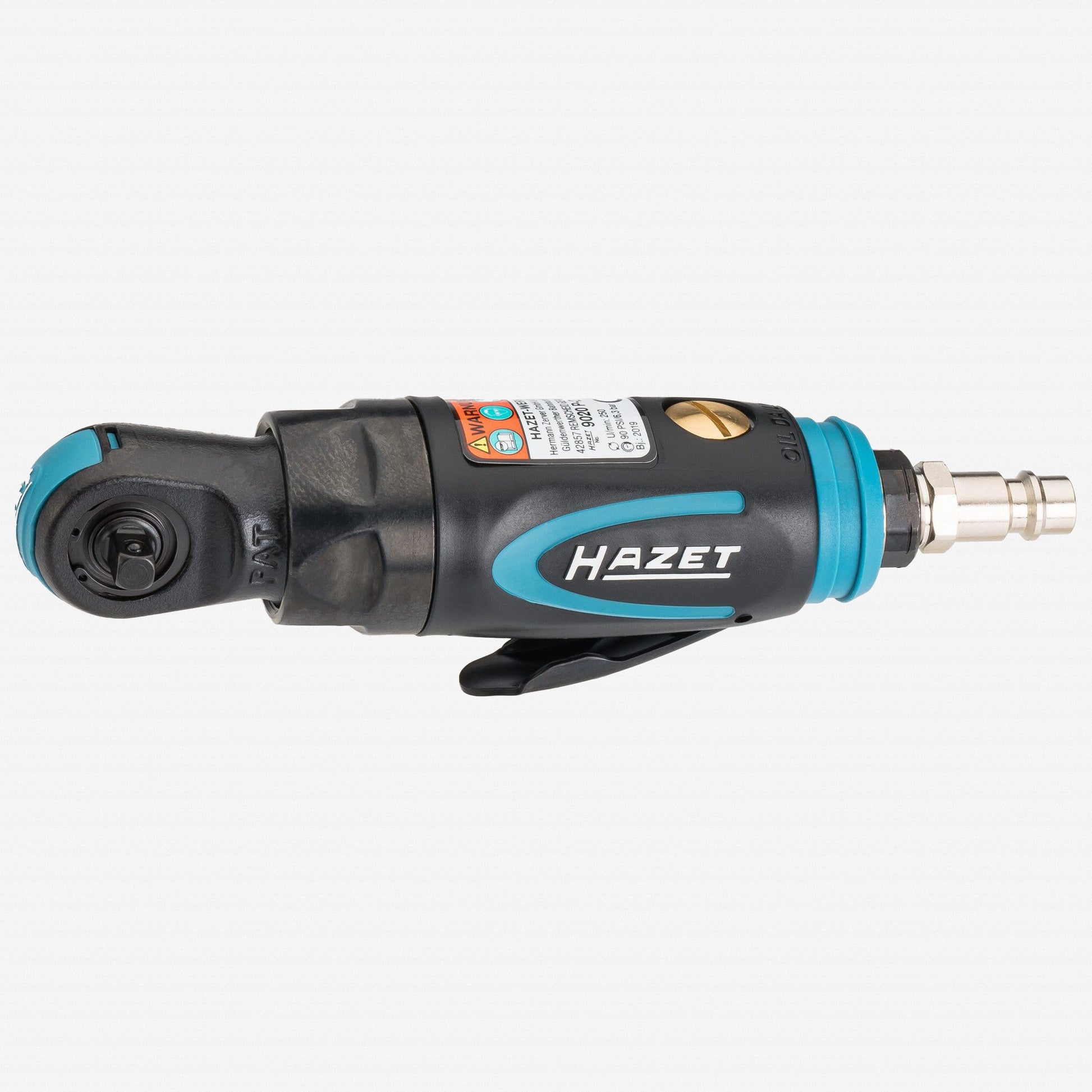 Hazet 9020P-2 Mini Air Ratchet, 1/4" Square Drive, 150 mm - HZ9020P-2 - KC Tool