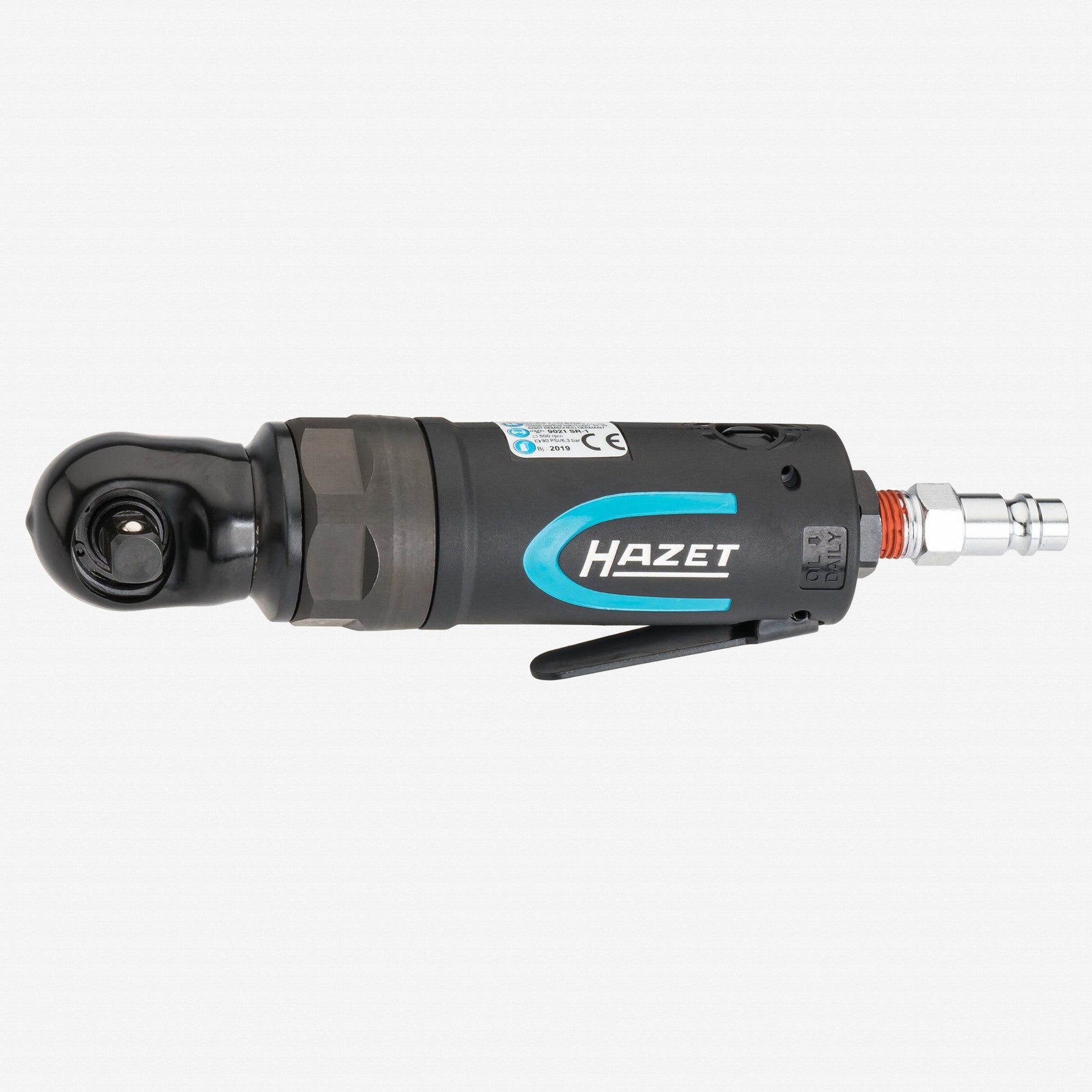 Hazet 9021-SR1 Solid Impact Ratchet, 3/8" Square Drive - HZ9021SR-1 - KC Tool