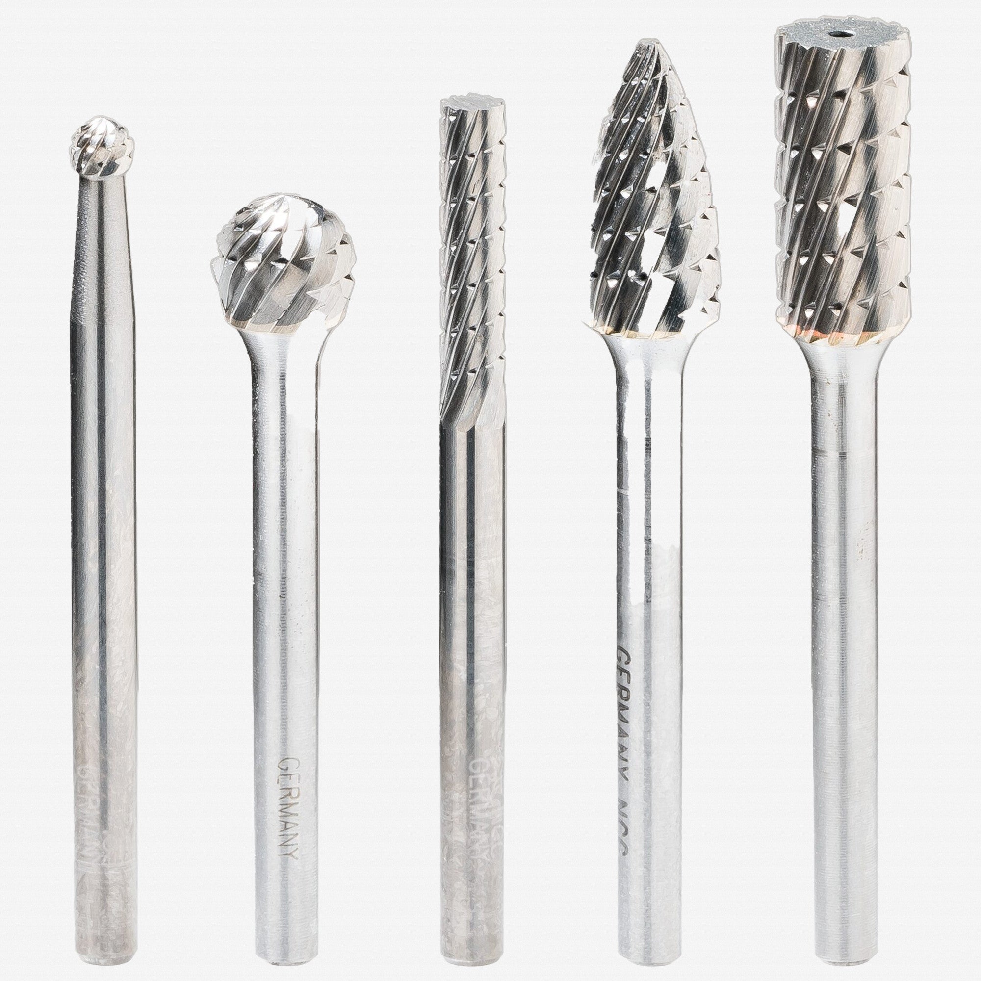 Hazet 9032-03/5 3 mm Carbide Milling Pin Set, 5 Pieces - HZ9032-03/5 - KC Tool