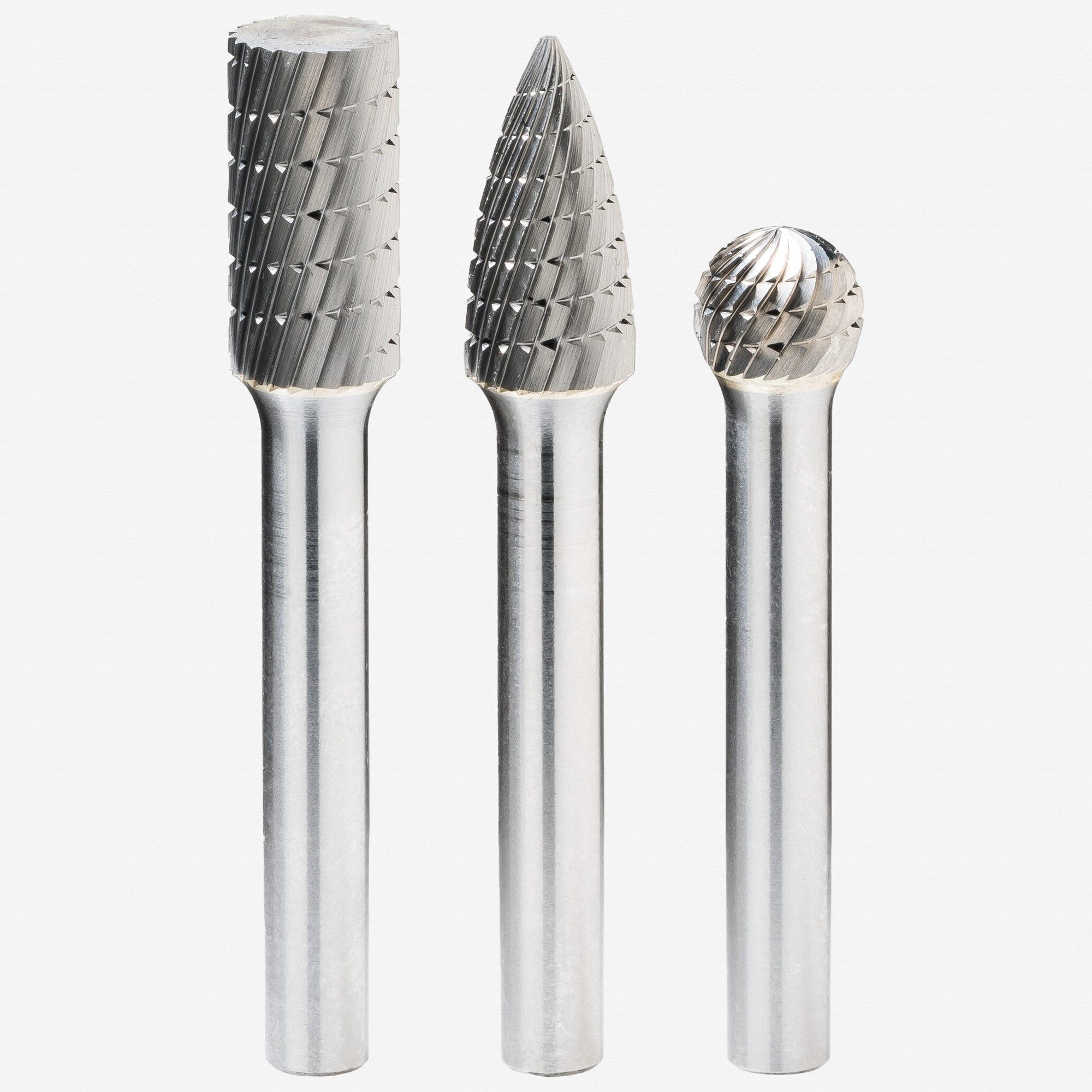 Hazet 9032-06/3 6 mm Carbide Milling Pin Set, 3 pieces - HZ9032-06/3 - KC Tool