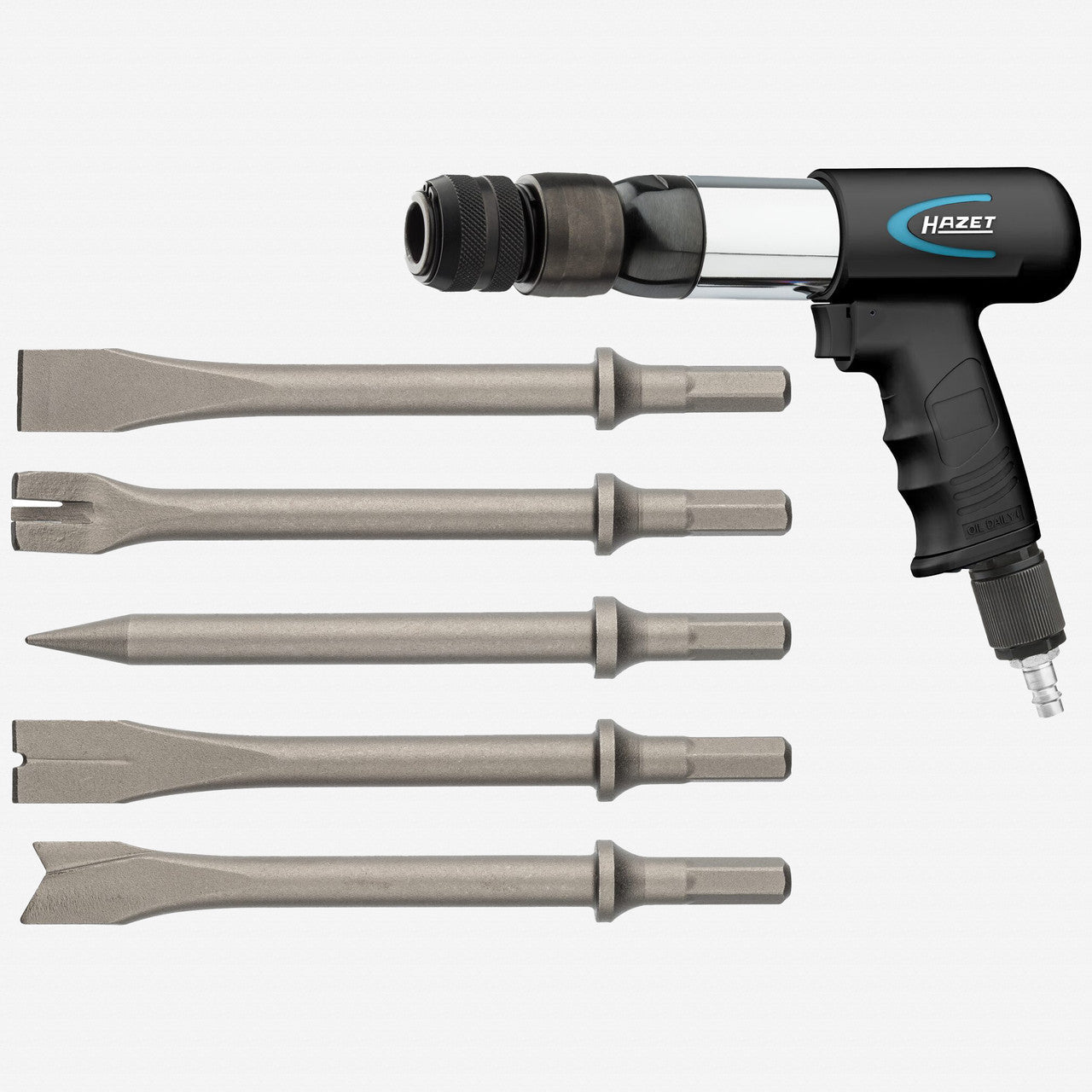 Hazet 9035H/6 Chisel Hammer Set, 6 Pieces - HZ9035H/6 - KC Tool