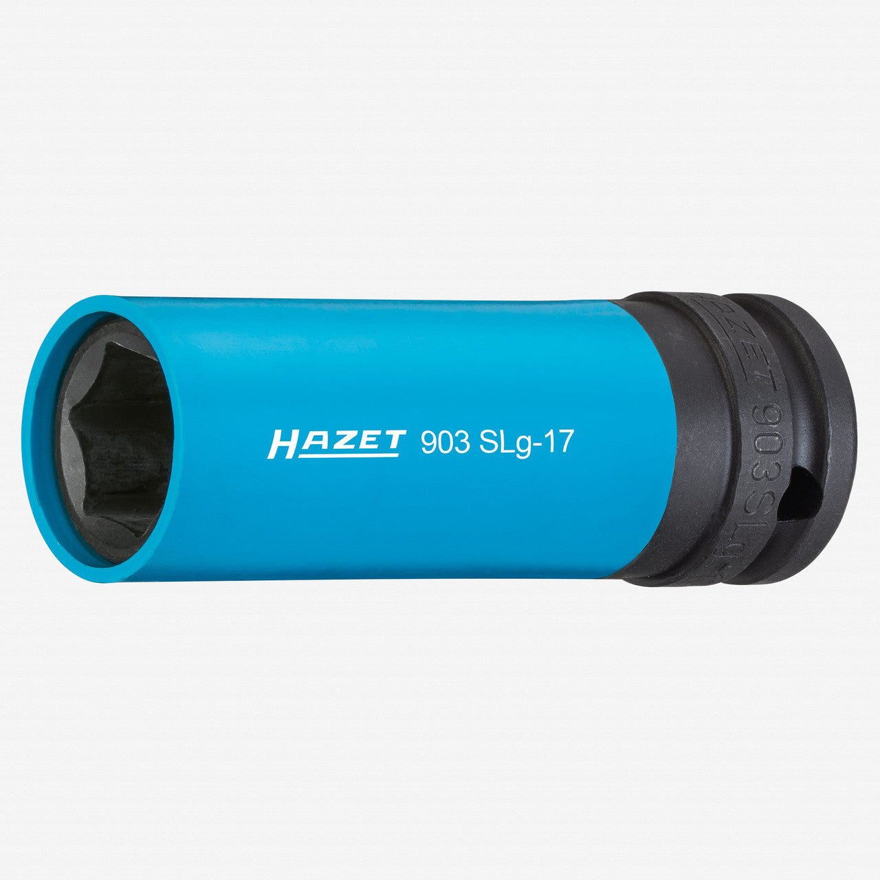 Hazet 903SLG - 17 Impact socket (6 - point) 17mm x 1/2" Lug Nut Impact Socket with Plastic Sleeve - HZ903SLG-17 - KC Tool