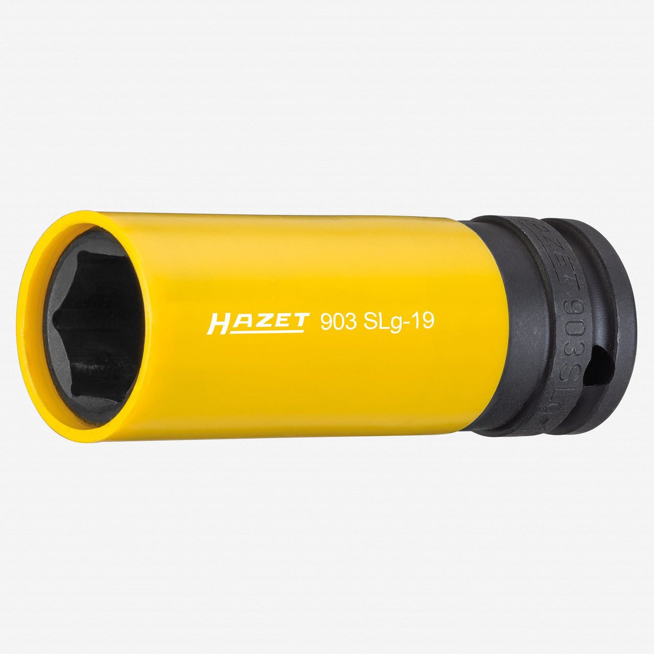 Hazet 903SLG - 19 Impact socket (6 - point) 19mm x 1/2" Lug Nut Impact Socket with Plastic Sleeve - HZ903SLG-19 - KC Tool