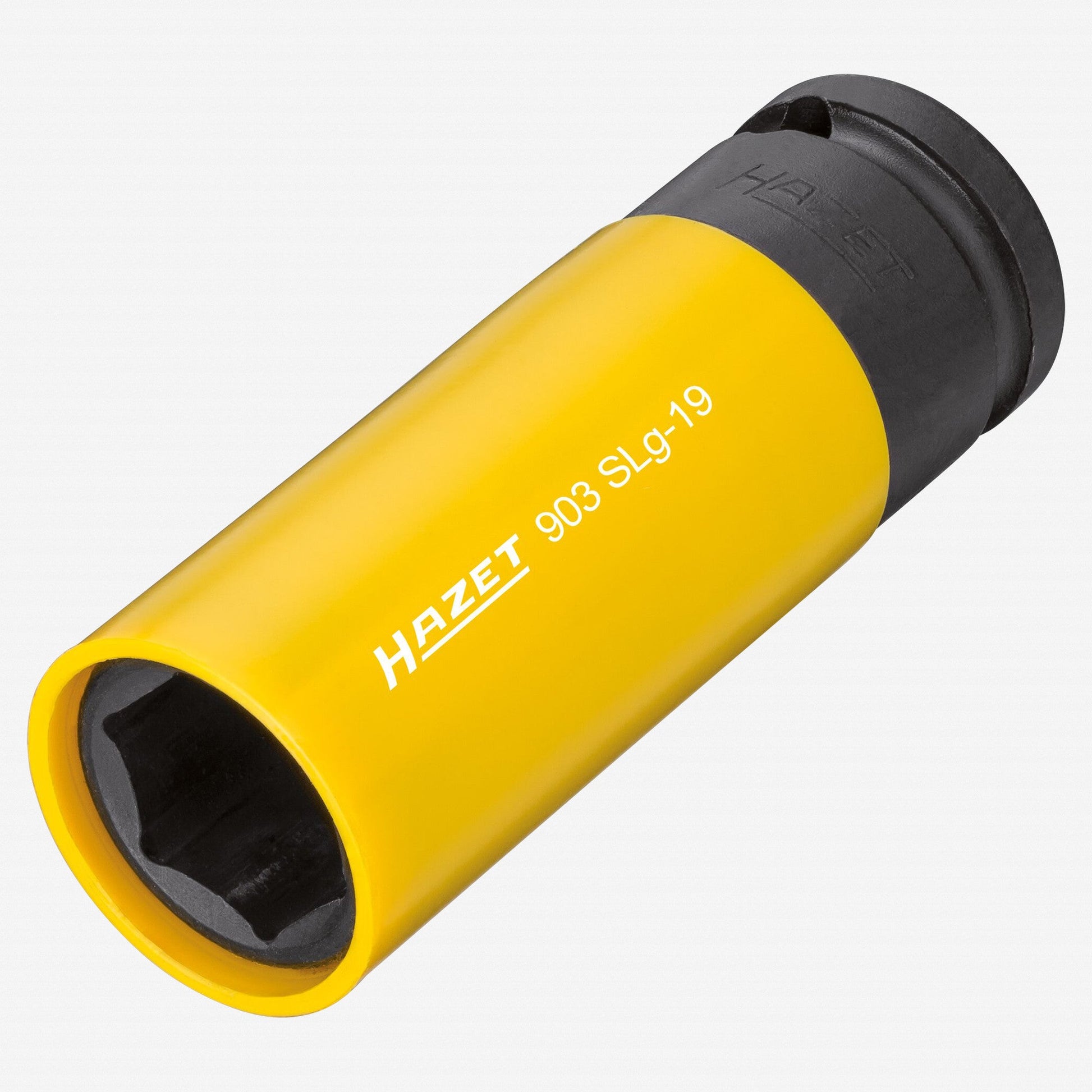 Hazet 903SLG-19/3 Impact socket (6-point) 19mm x 1/2" Lug Nut Impact Socket with Plastic Sleeve (3-Pack) - HZ903SLG-19/3 - KC Tool