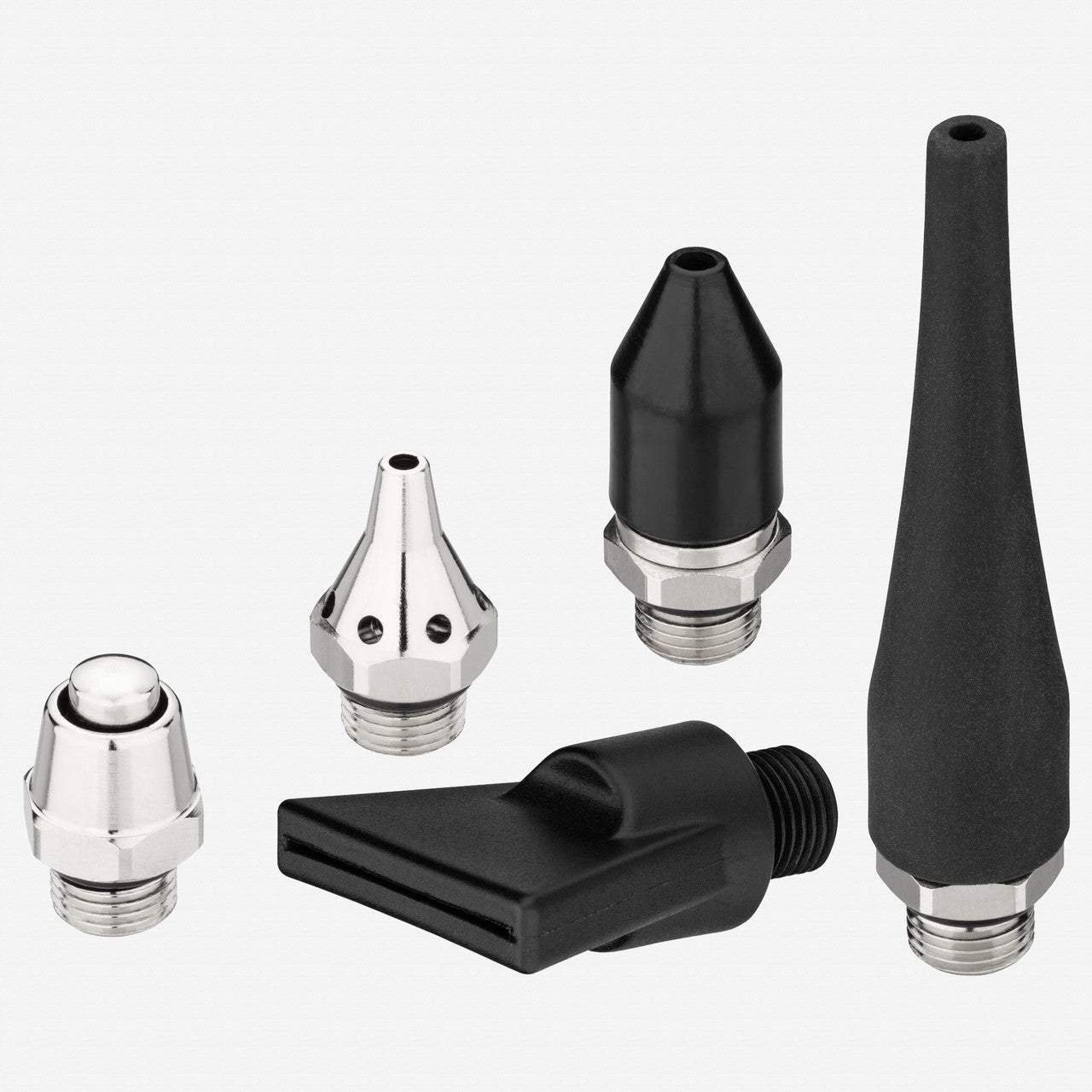 Hazet 9040 - 43/5 2 - Way Air Blow Gun Nozzle Set, 5 Pieces - HZ9040-43/5 - KC Tool