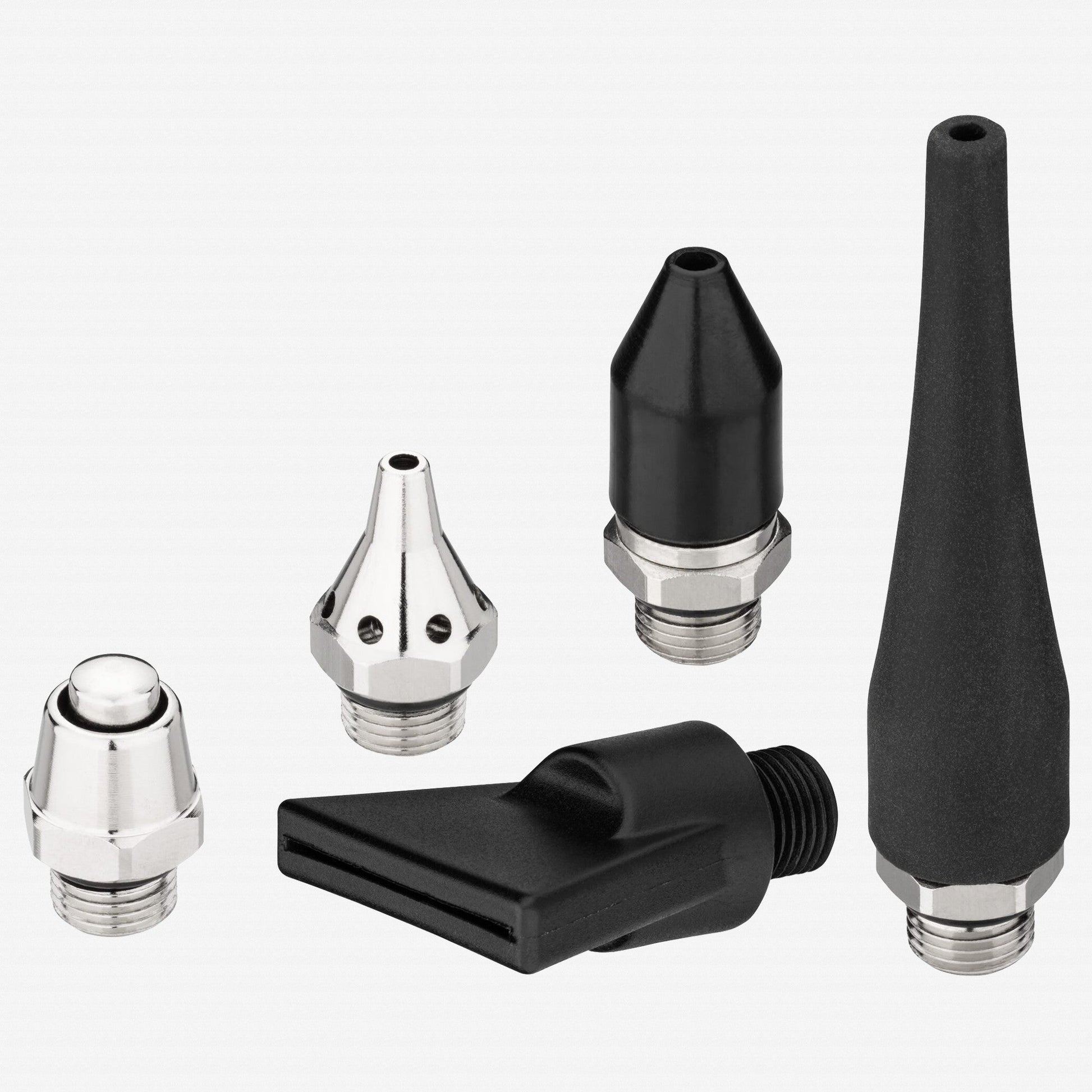 Hazet 9040-43/5 2-Way Air Blow Gun Nozzle Set, 5 Pieces - HZ9040-43/5 - KC Tool