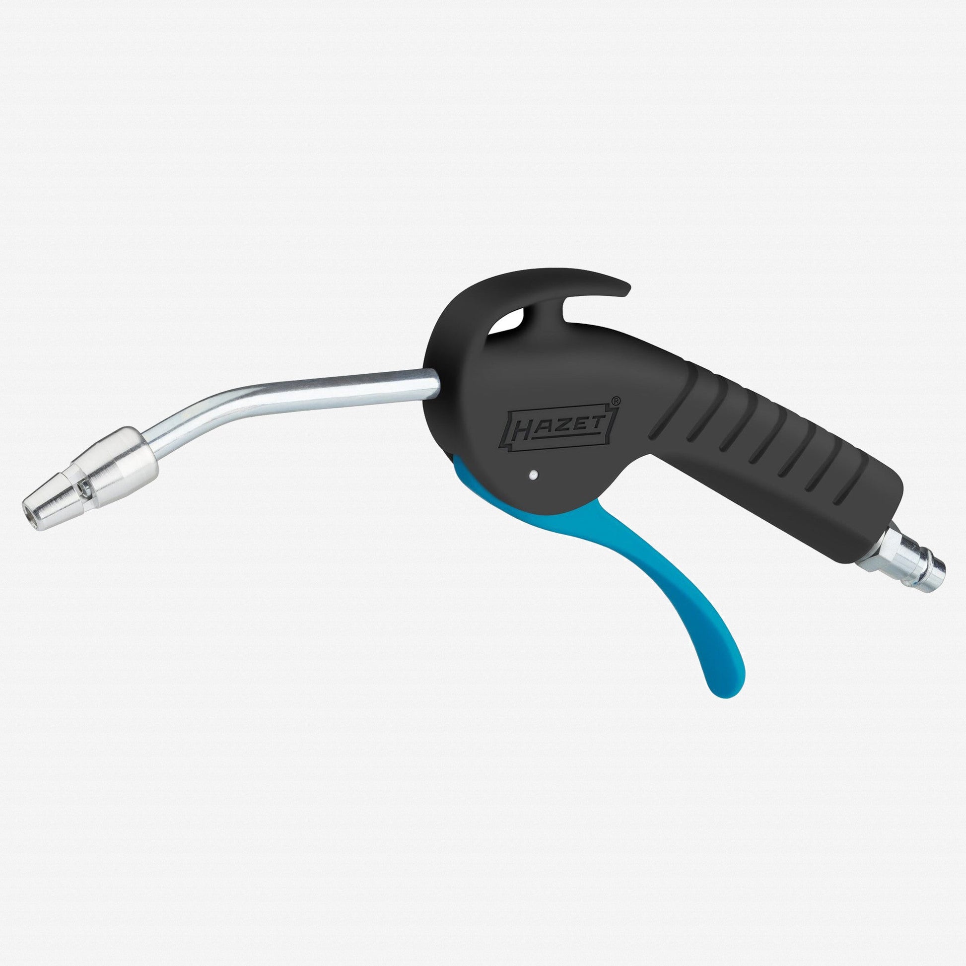 Hazet 9040P-4 Air Blow Gun with Venturi Nozzle and Angled Pipe, 100 mm - HZ9040P-4 - KC Tool