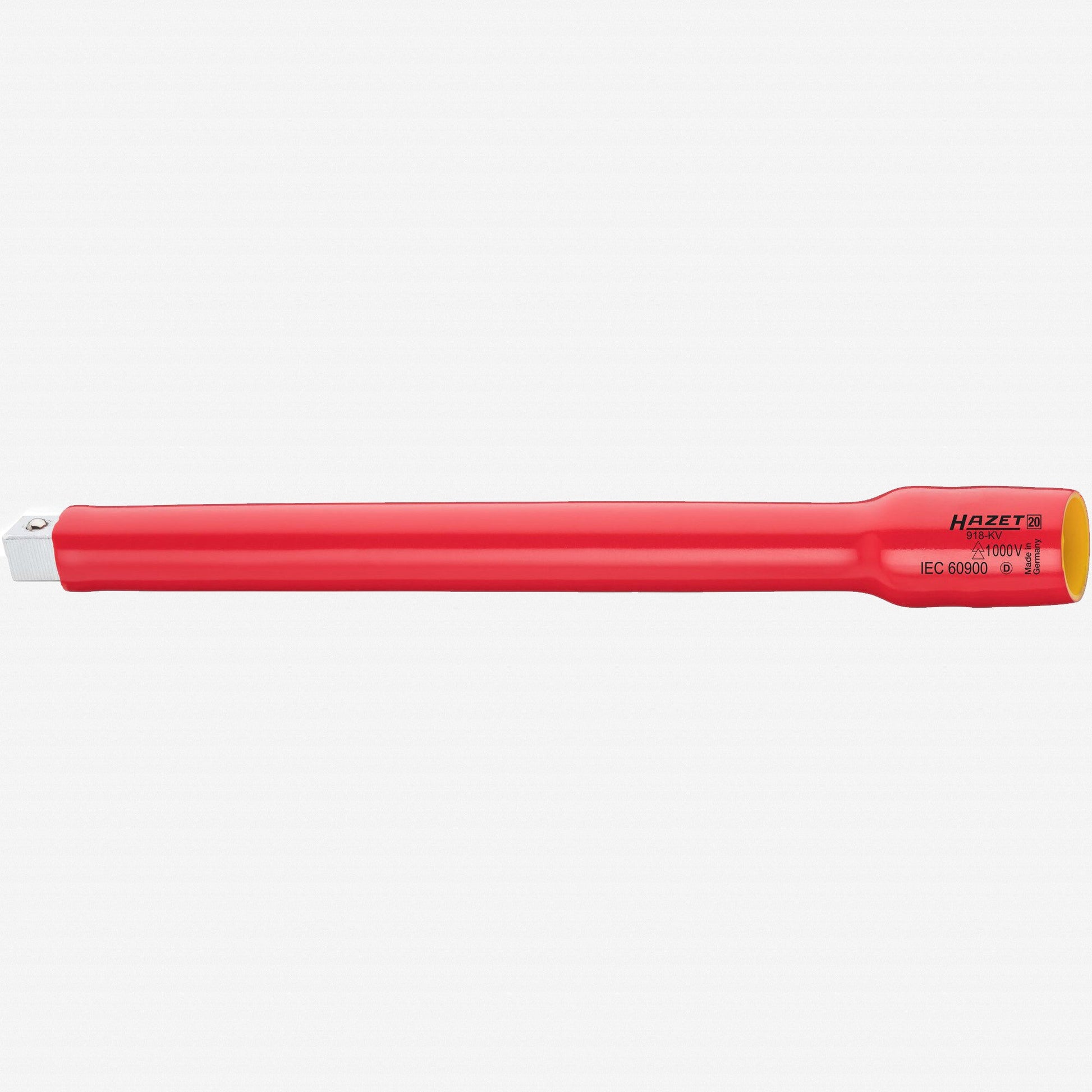 Hazet 917KV Insulated 1/2" Drive Extension, 264mm - HZ918KV-10 - KC Tool
