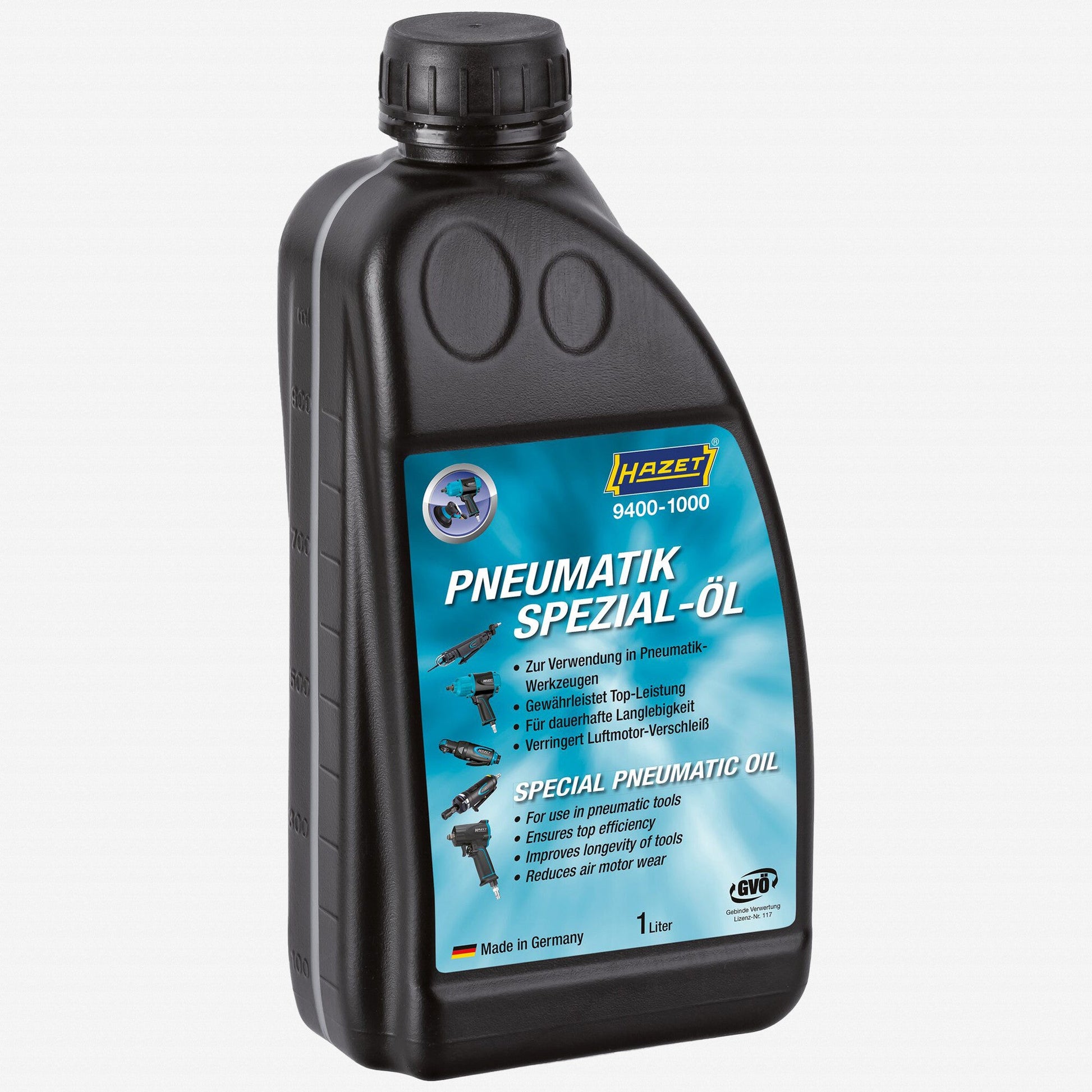 Hazet 9400-1000 Special Pneumatic Tool Oil, 1000 mL - HZ9400-1000 - KC Tool