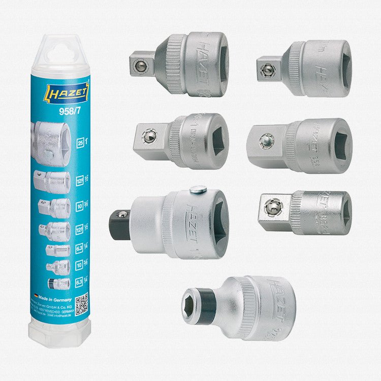 Hazet 958/7 Adapter Set - HZ958/7 - KC Tool