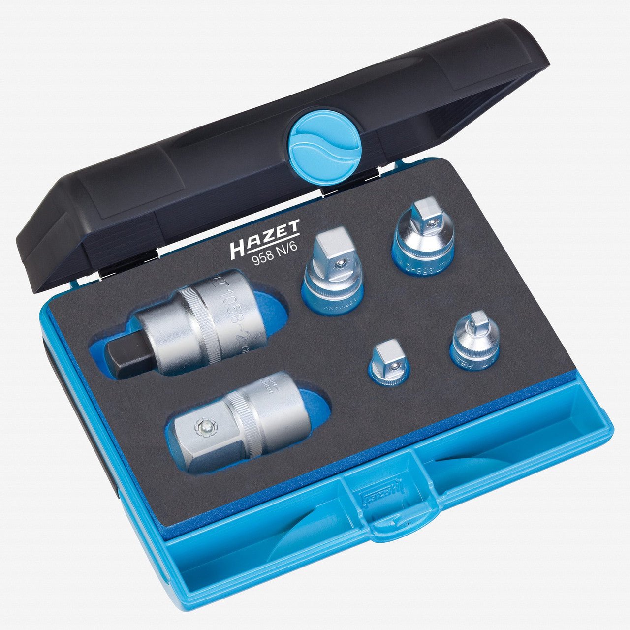Hazet 958N/6 6 Pc Socket Adapter Set - HZ958N/6 - KC Tool
