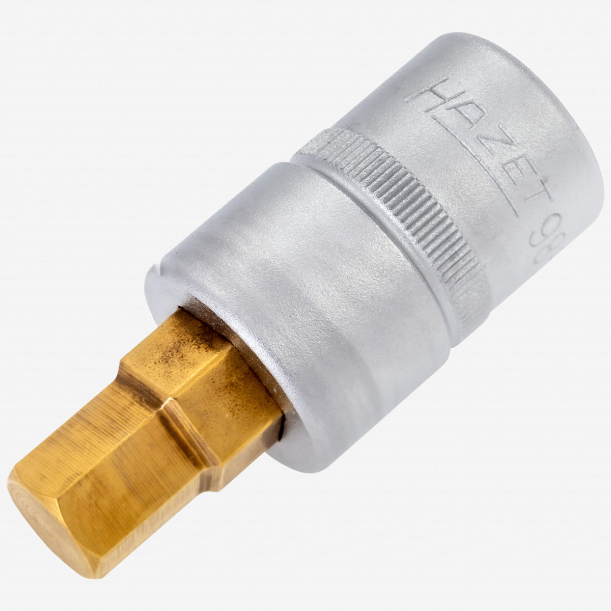 Hazet 986-12 12mm Hex Titanium-Nitride Socket, 1/2" Drive - HZ986-12 - KC Tool