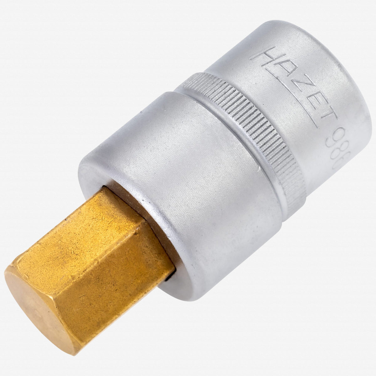 Hazet 986-17 17mm Hex Titanium-Nitride Socket, 1/2" Drive - HZ986-17 - KC Tool