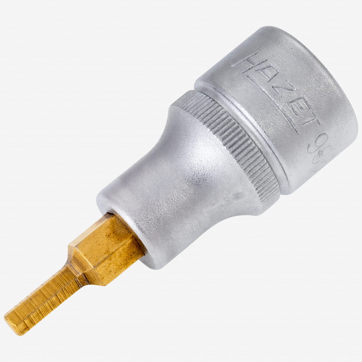 Hazet 986-4 4mm Hex Titanium-Nitride Socket, 1/2" Drive - HZ986-4 - KC Tool