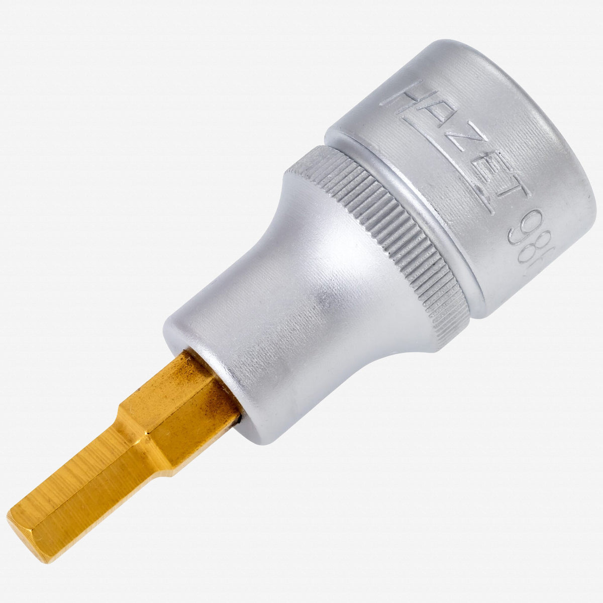Hazet 986-6 6mm Hex Titanium-Nitride Socket, 1/2" Drive - HZ986-6 - KC Tool