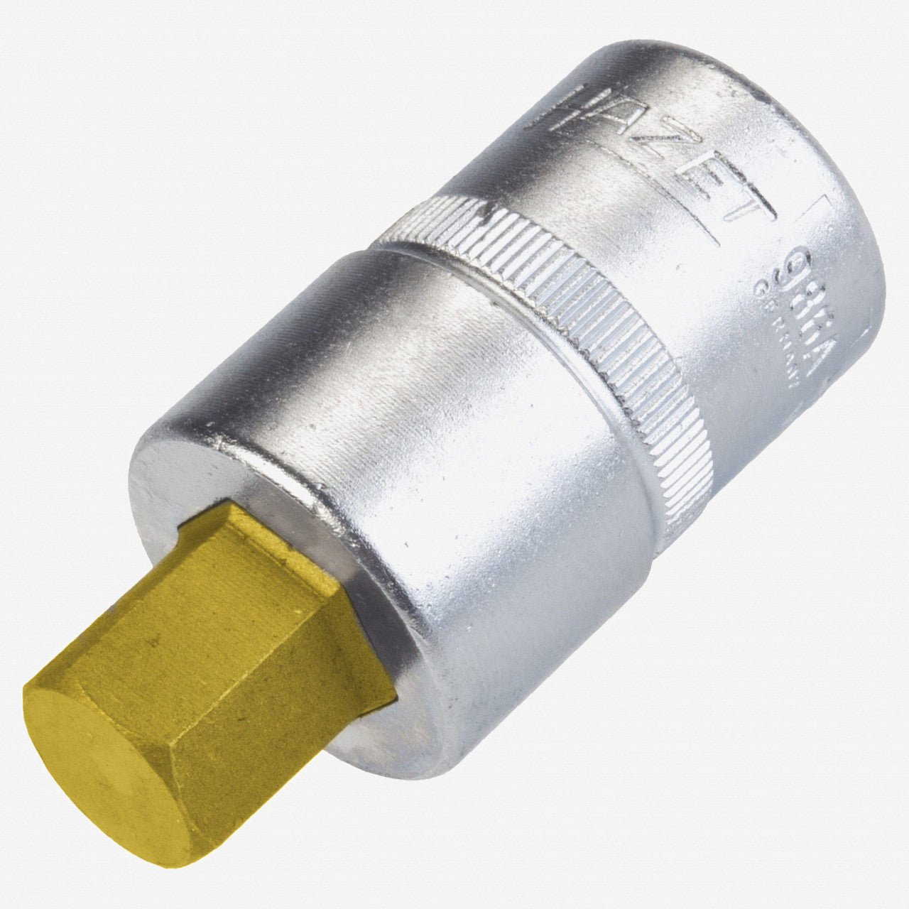 Hazet 986A - 1/2 1/2" Hex Titanium - Nitride Bit Socket, 1/2" Drive - HZ986A-1/2 - KC Tool