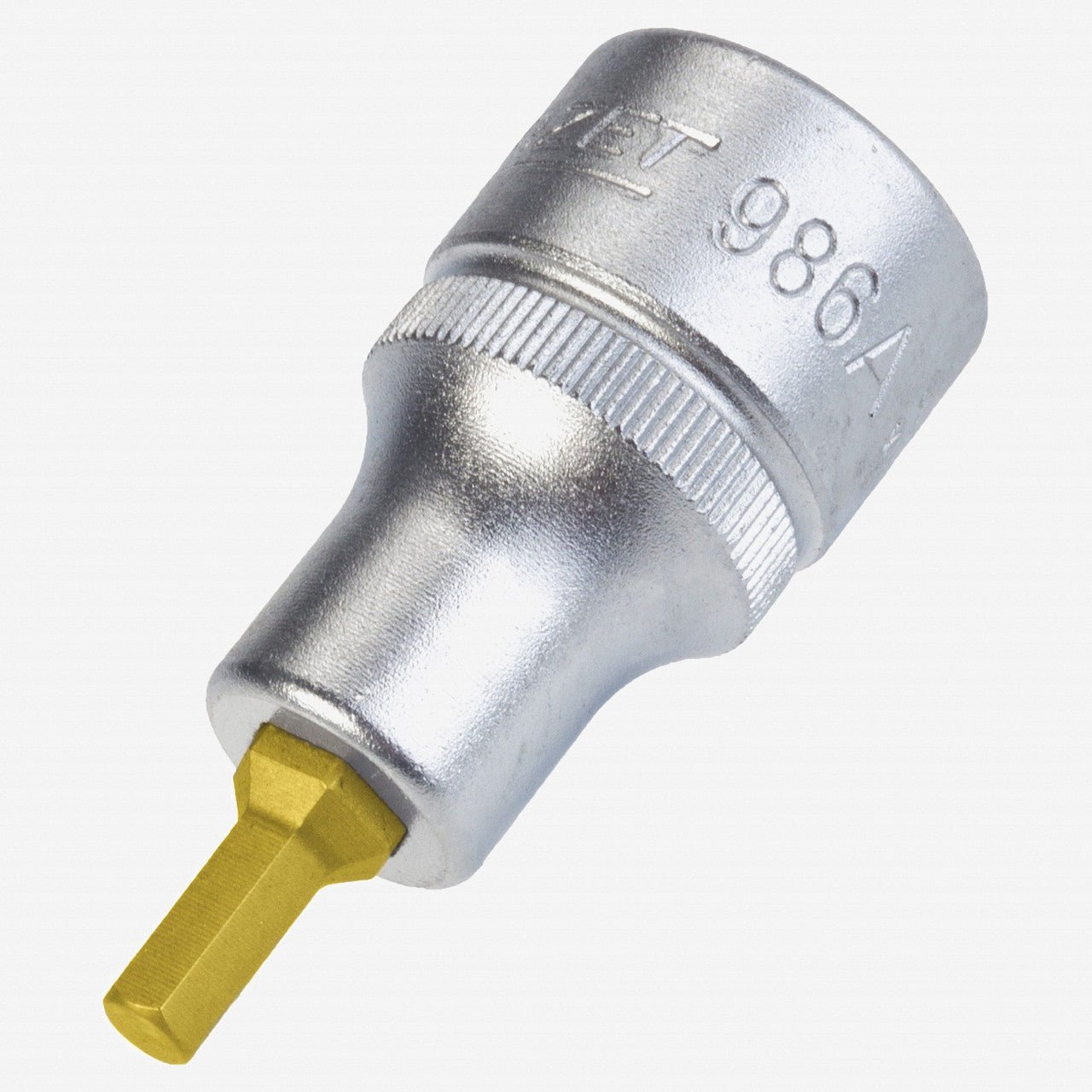 Hazet 986A - 3/16 3/16" Hex Titanium - Nitride Socket, 1/2" Drive - HZ986A-3/16 - KC Tool