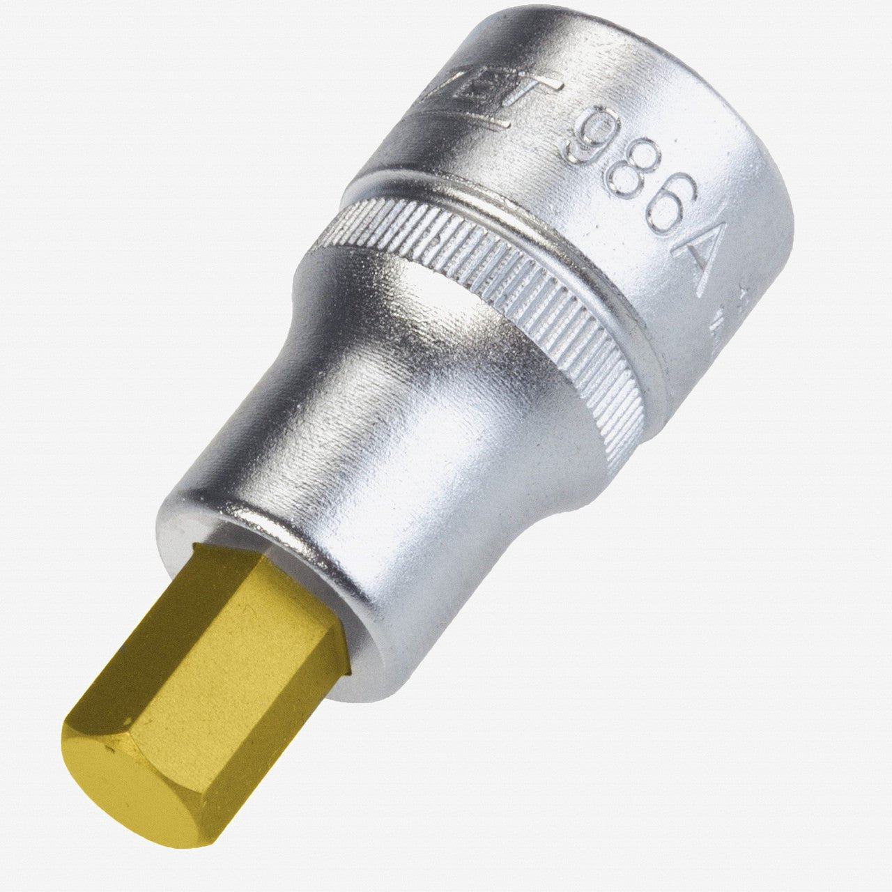 Hazet 986A-3/8 3/8" Hex Titanium-Nitride Socket, 1/2" Drive - HZ986A-3/8 - KC Tool