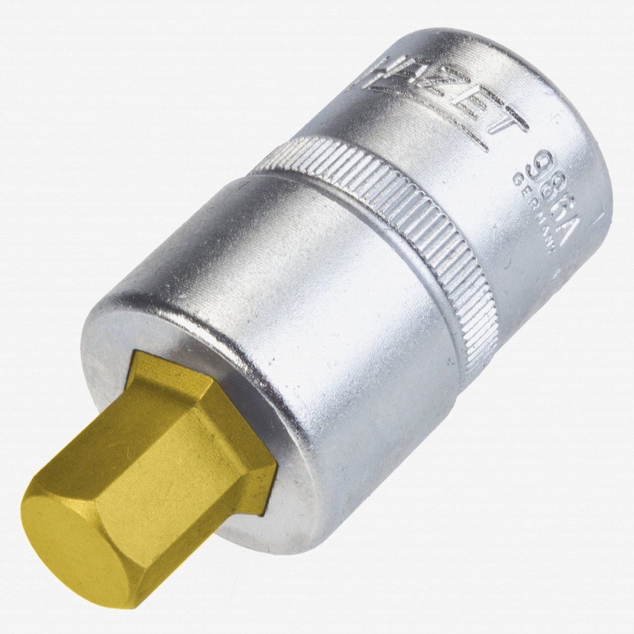 Hazet 986A-7/16 7/16" Hex Titanium-Nitride Socket, 1/2" Drive - HZ986A-7/16 - KC Tool