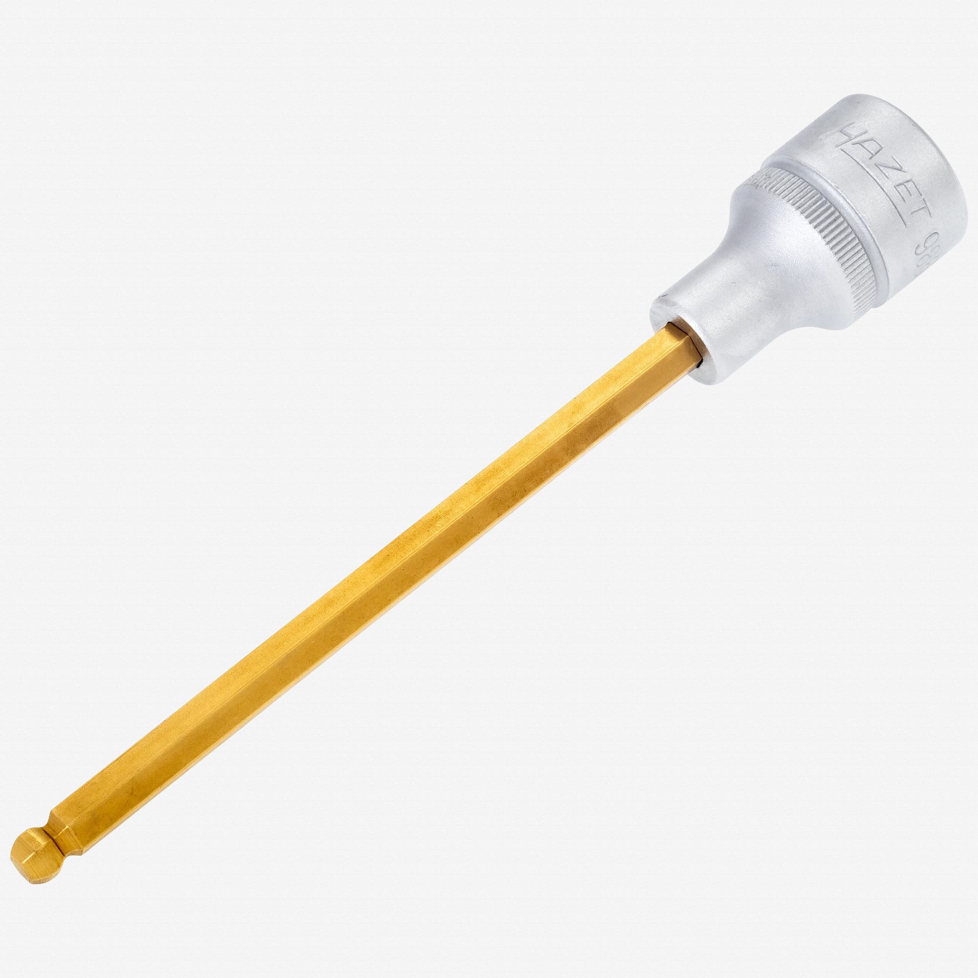 Hazet 986KK-6 6mm Ball End Hex Titanium-Nitride Socket 1/2" - Long - HZ986KK-6 - KC Tool