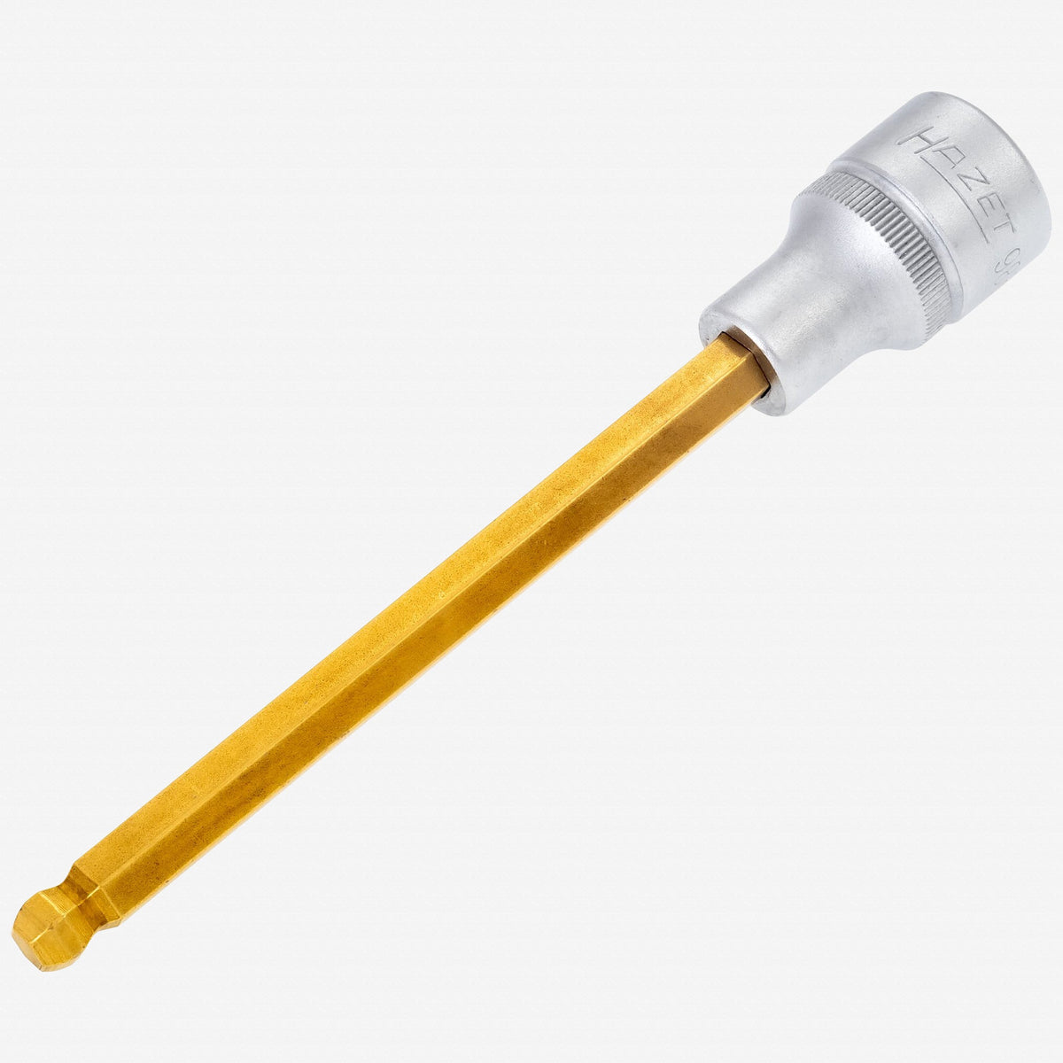 Hazet 986KK-8 8mm Ball End Hex Titanium-Nitride Socket 1/2" - Long - HZ986KK-8 - KC Tool